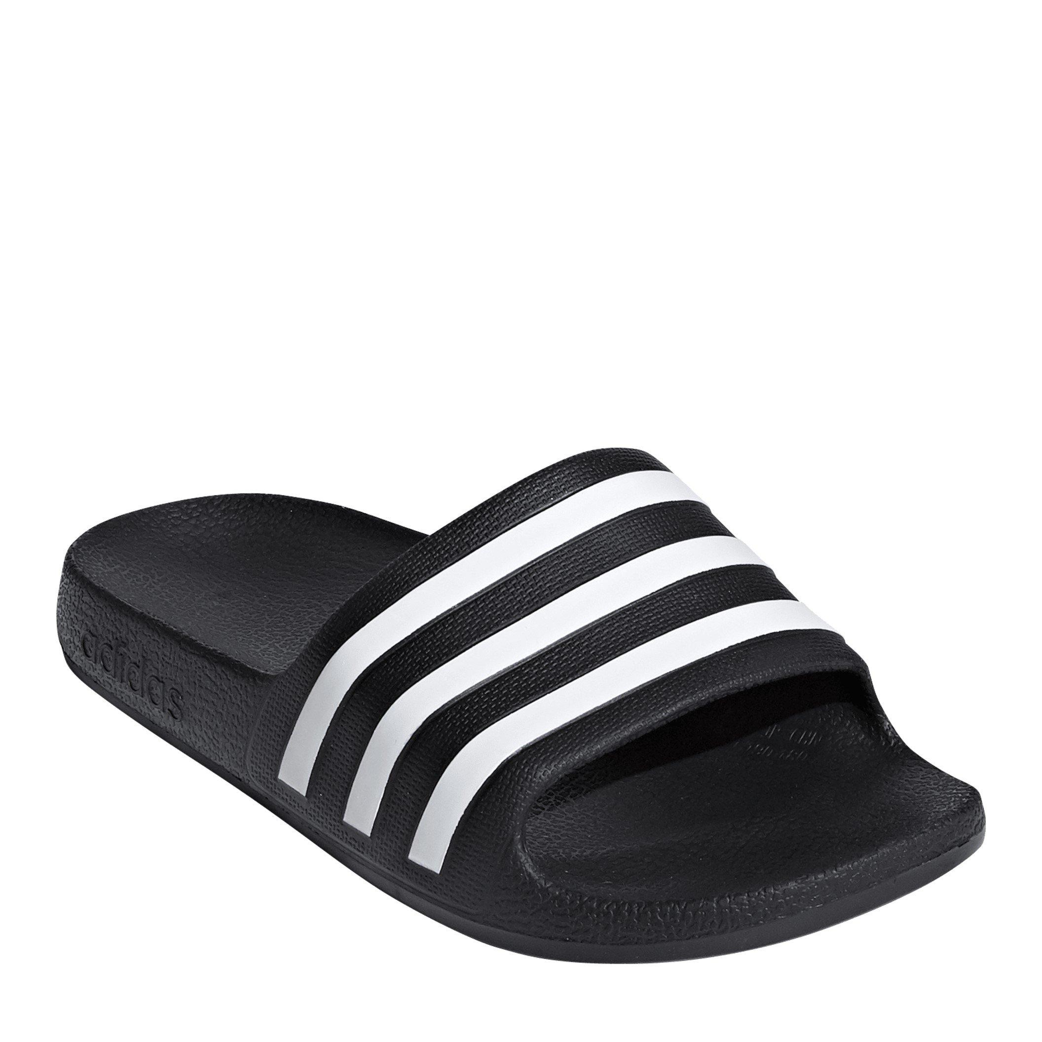 Negro/Blanco - adidas - Adilette Aqua Slide Boys - 3