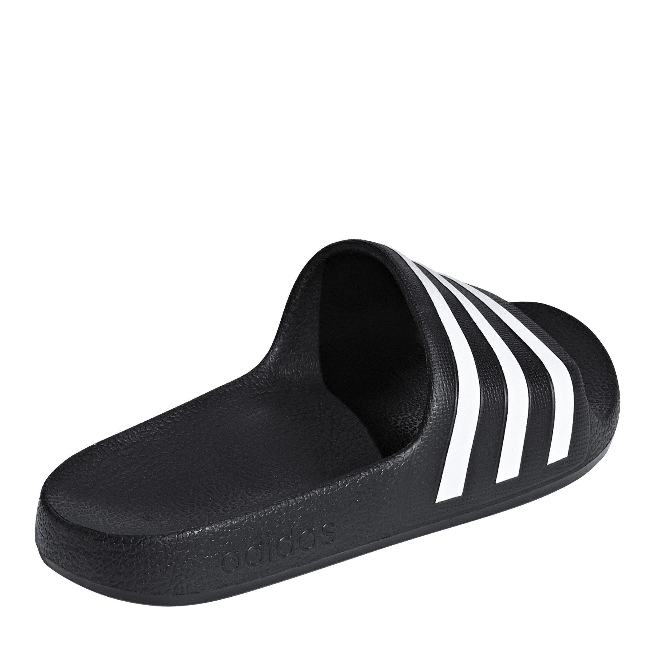Negro/Blanco - adidas - Adilette Aqua Slide Boys - 4