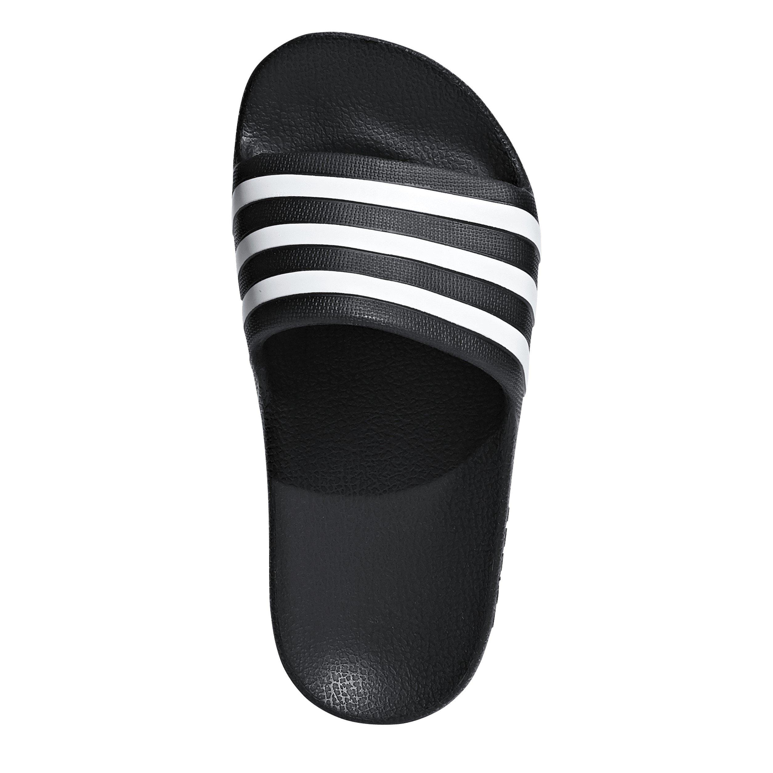 Negro/Blanco - adidas - Adilette Aqua Slide Boys - 5