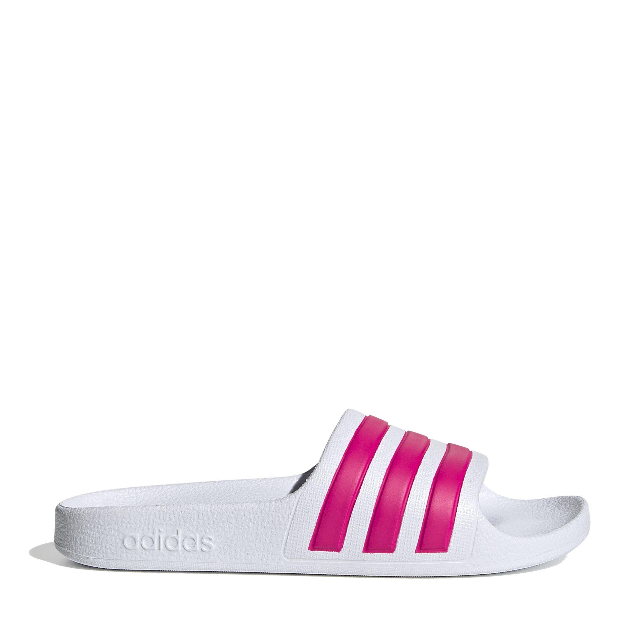 Blanco/Rosa - adidas - Adilette Aqua Slide Girls - 1