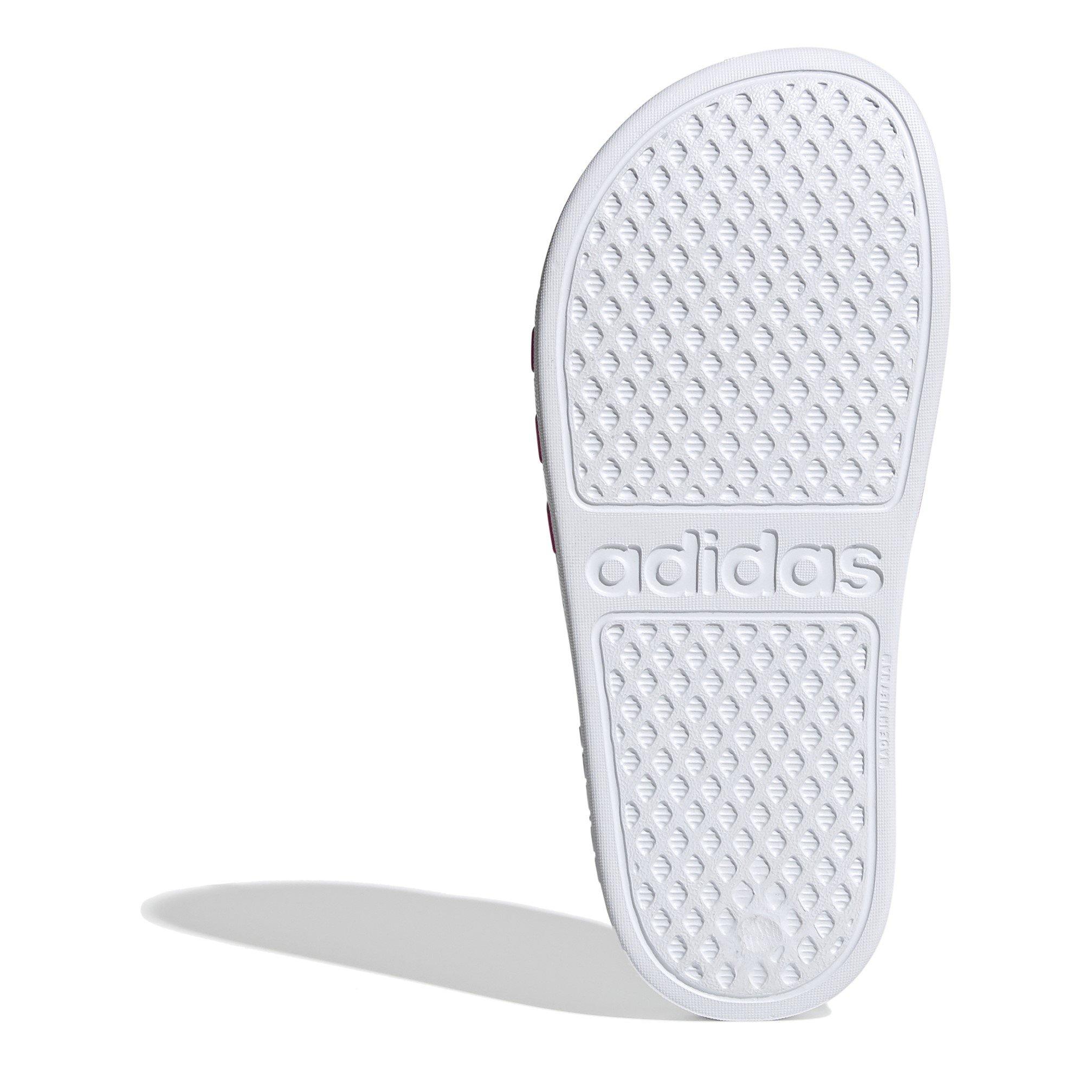 Blanco/Rosa - adidas - Adilette Aqua Slide Girls - 6