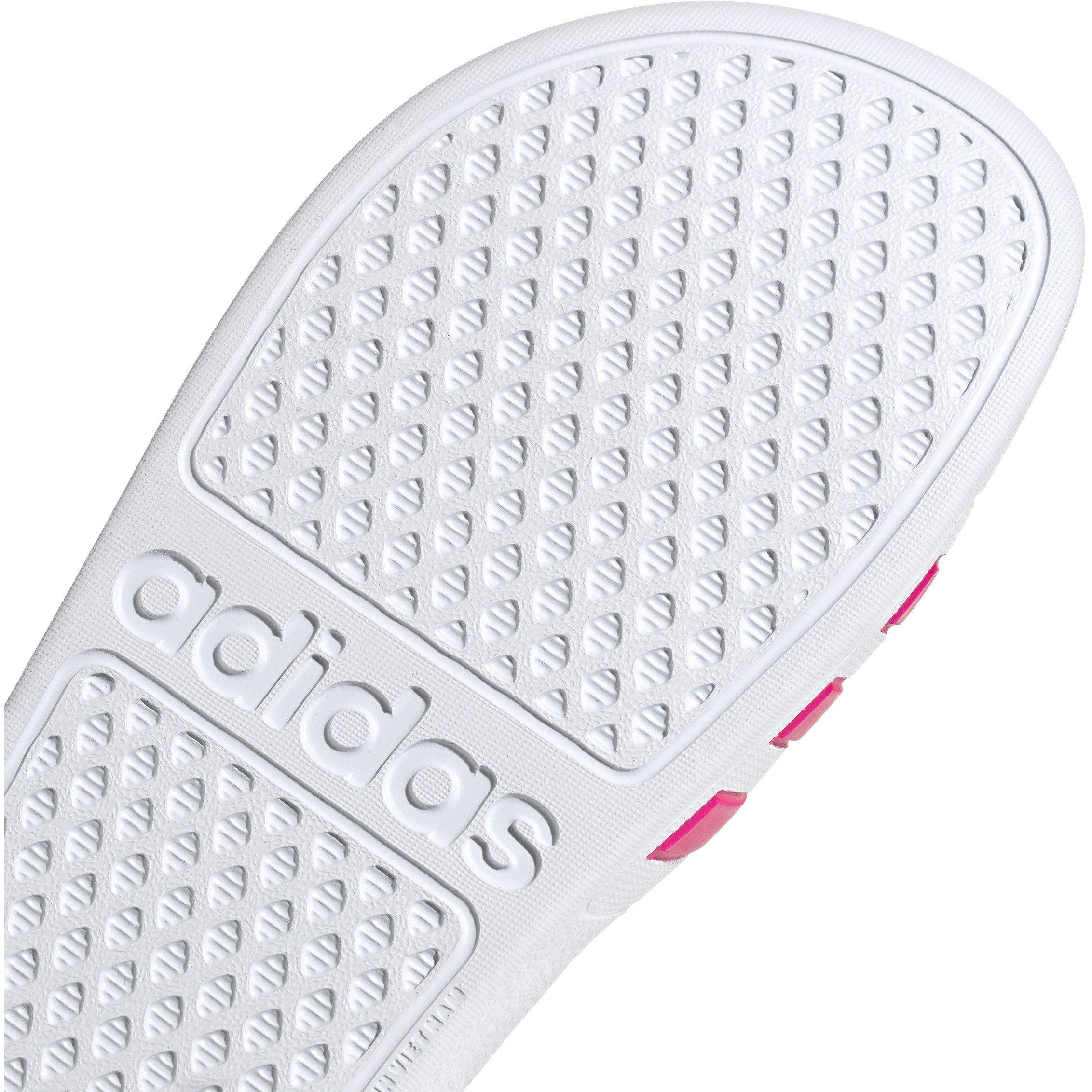 Blanco/Rosa - adidas - Adilette Aqua Slide Girls - 7