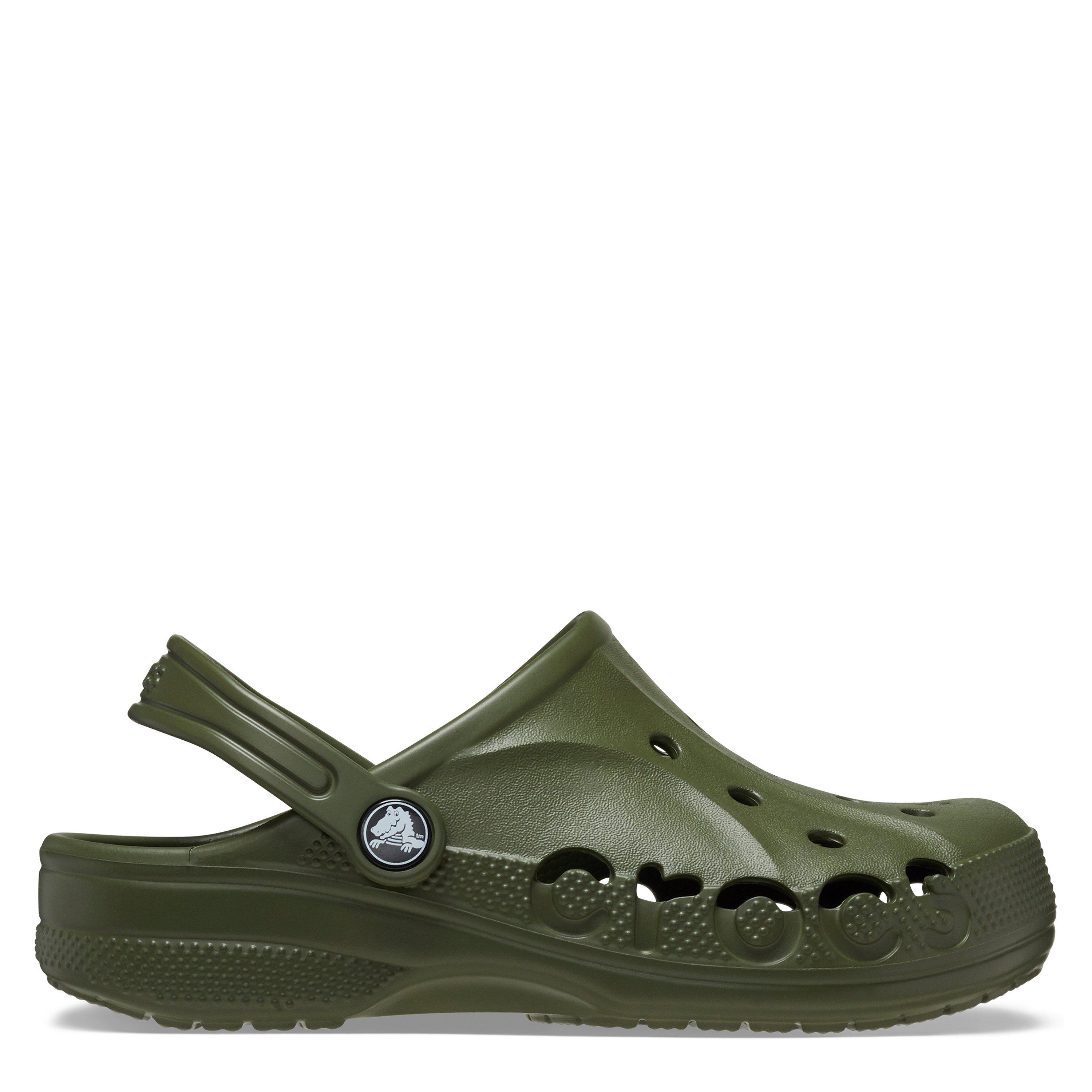 Crocs Boys Baya Clogs Childrens - Army Green - 1 (33)