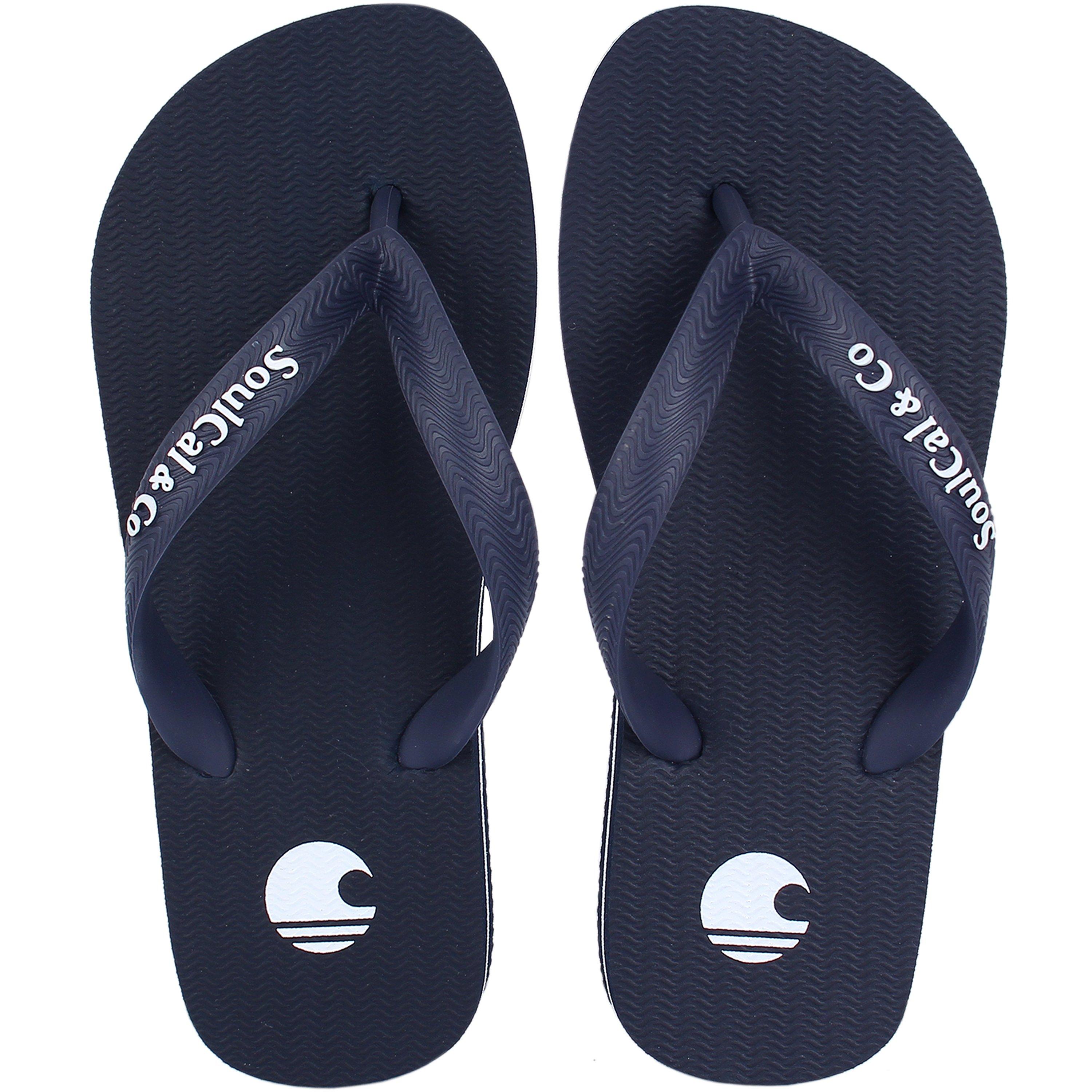 Blue - SoulCal - Maui Childrens Flip Flops - 3