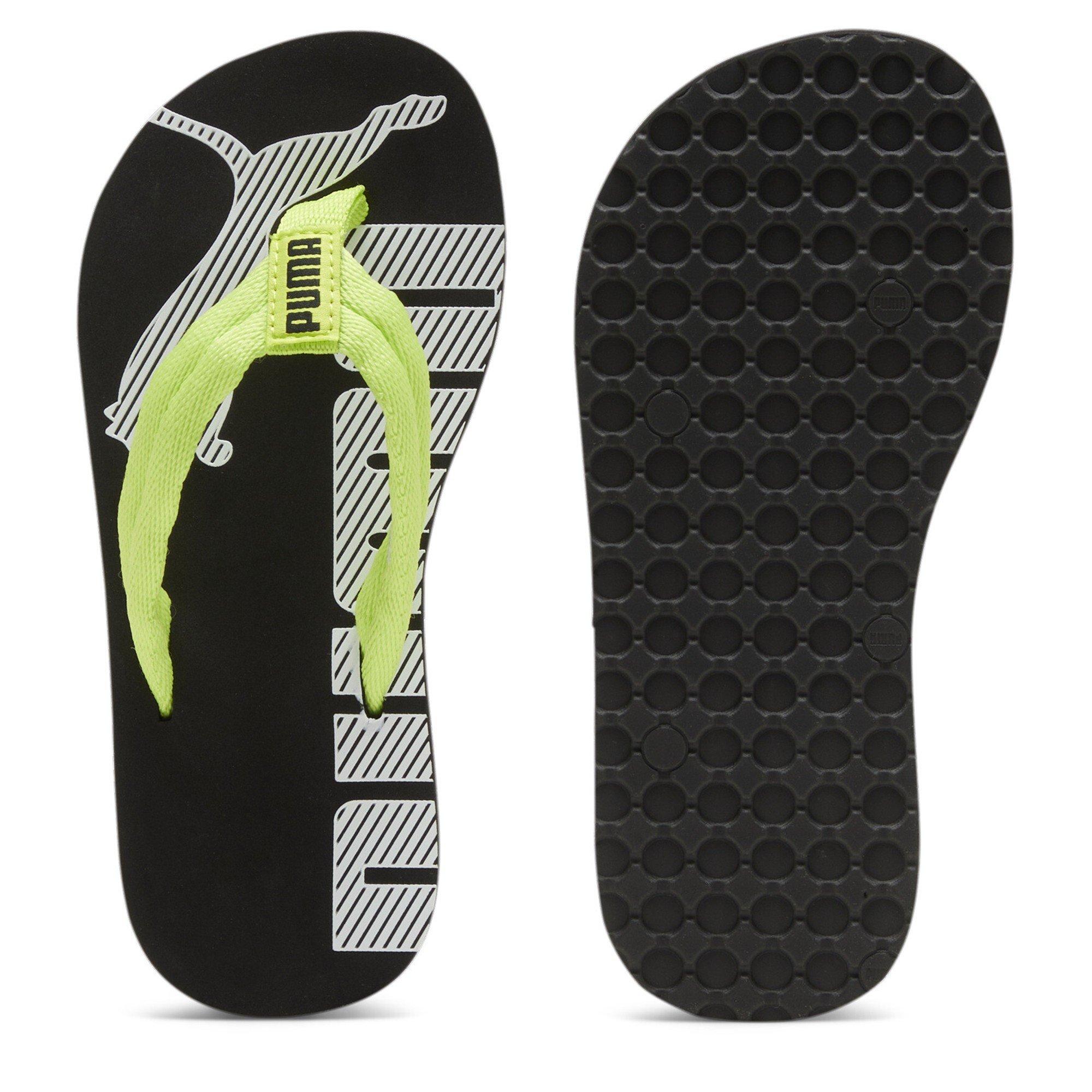 Lim Pow-Blk-Wht - Puma - Puma Epic Flip V2 Ps Sliders Unisex Kids - 2