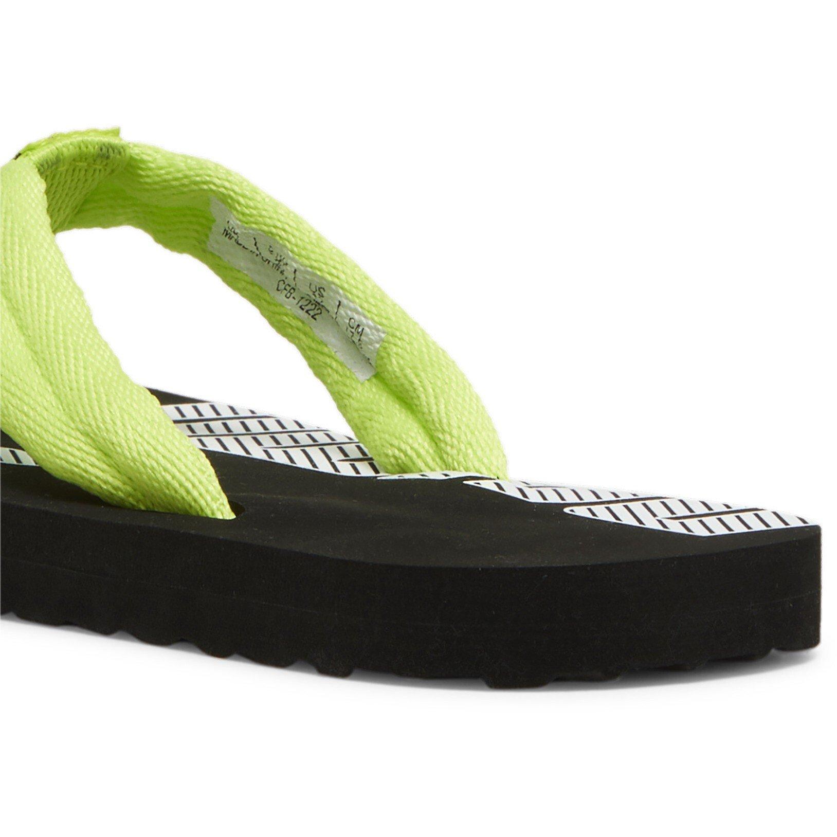 Lim Pow-Blk-Wht - Puma - Puma Epic Flip V2 Ps Sliders Unisex Kids - 5