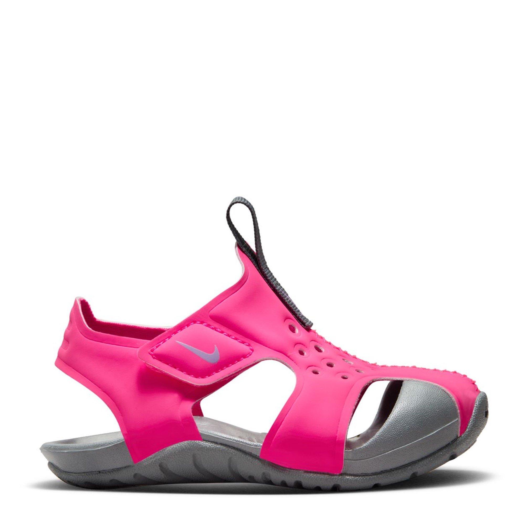 H.Pink/Fuchsia - Nike - Sunray Protect 2 Infant Girls Sandals - 1