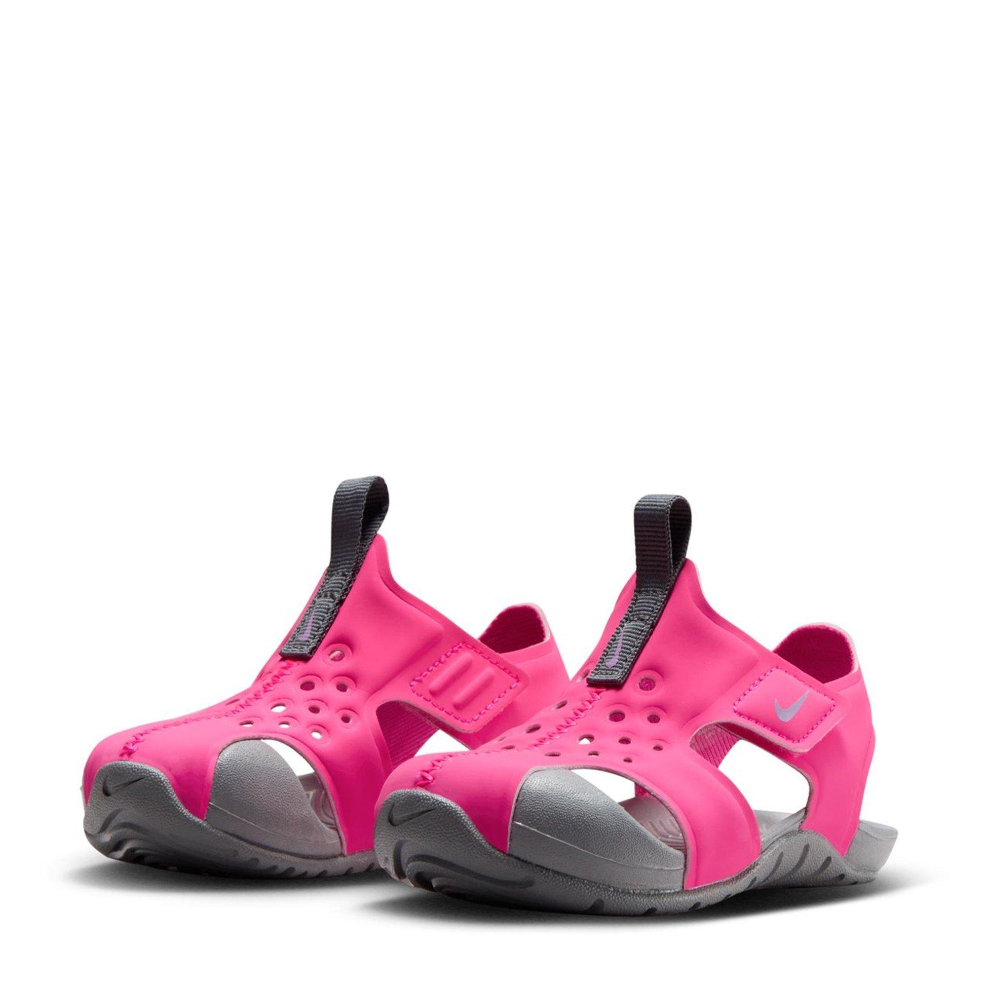 H.Pink/Fuchsia - Nike - Sunray Protect 2 Infant Girls Sandals - 3