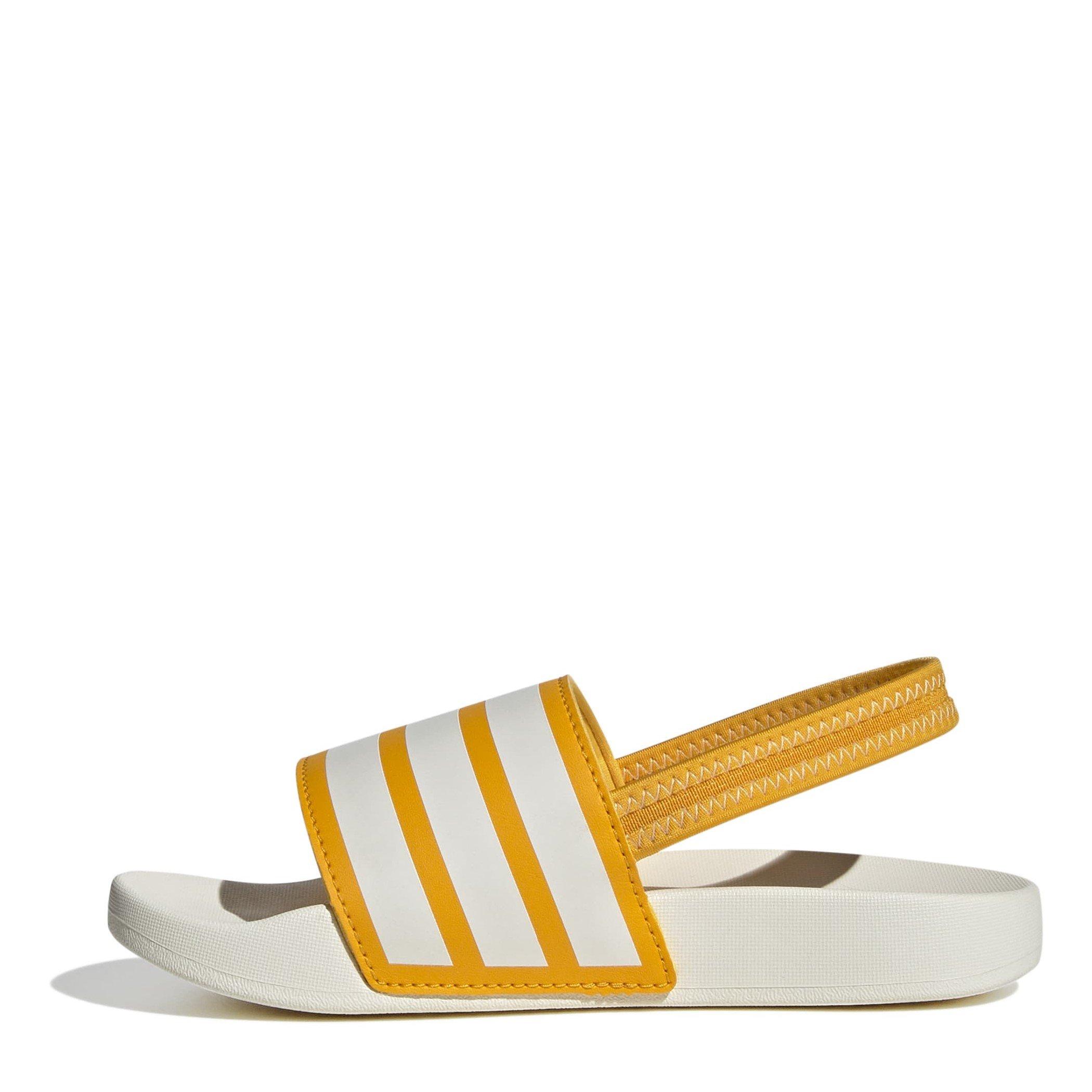 Yellw/Off Wht - adidas - Adiltte Pool Shoes Infants - 2