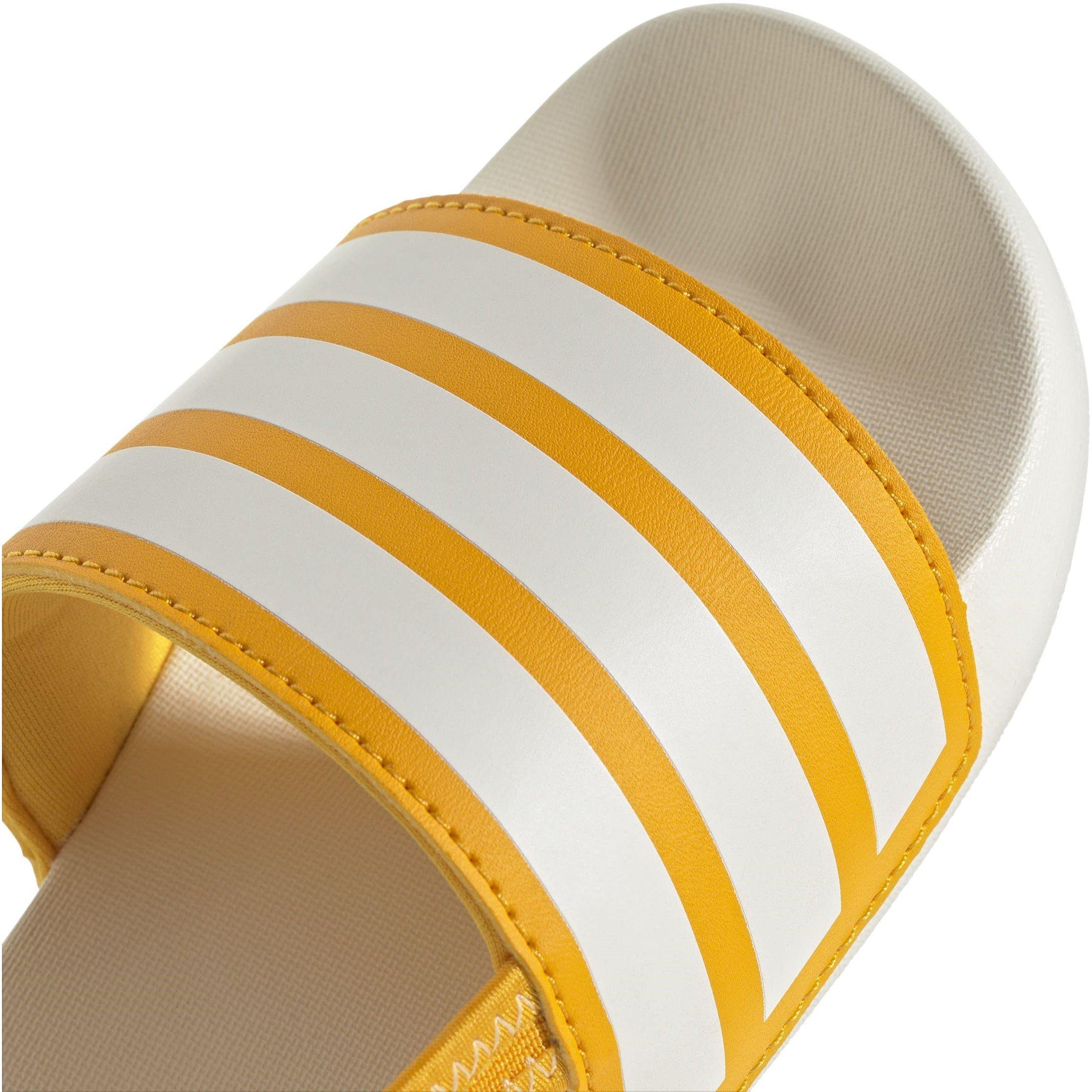 Yellw/Off Wht - adidas - Adiltte Pool Shoes Infants - 7