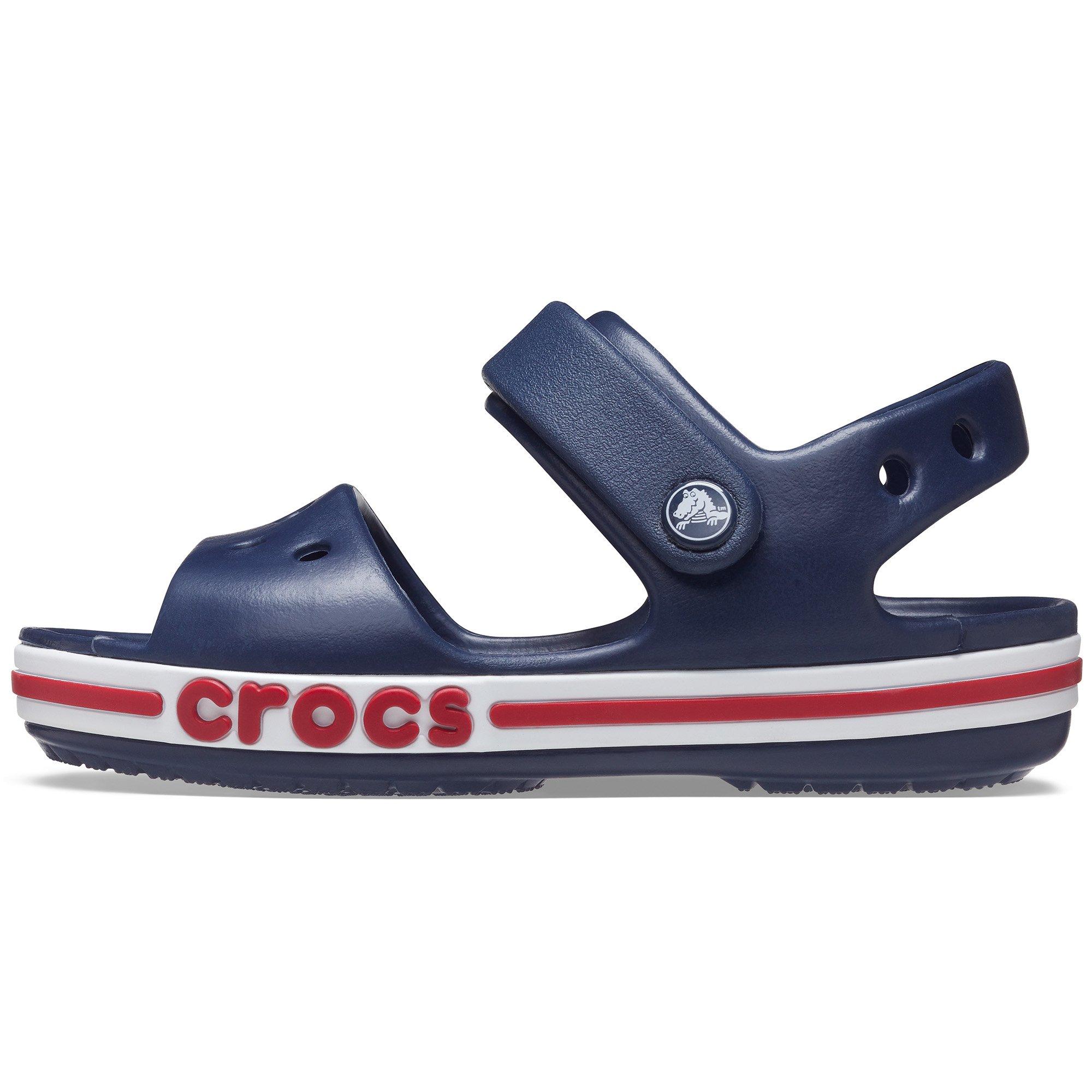Navy/Pepper - Crocs - Bayaband Sandal Childrens - 2