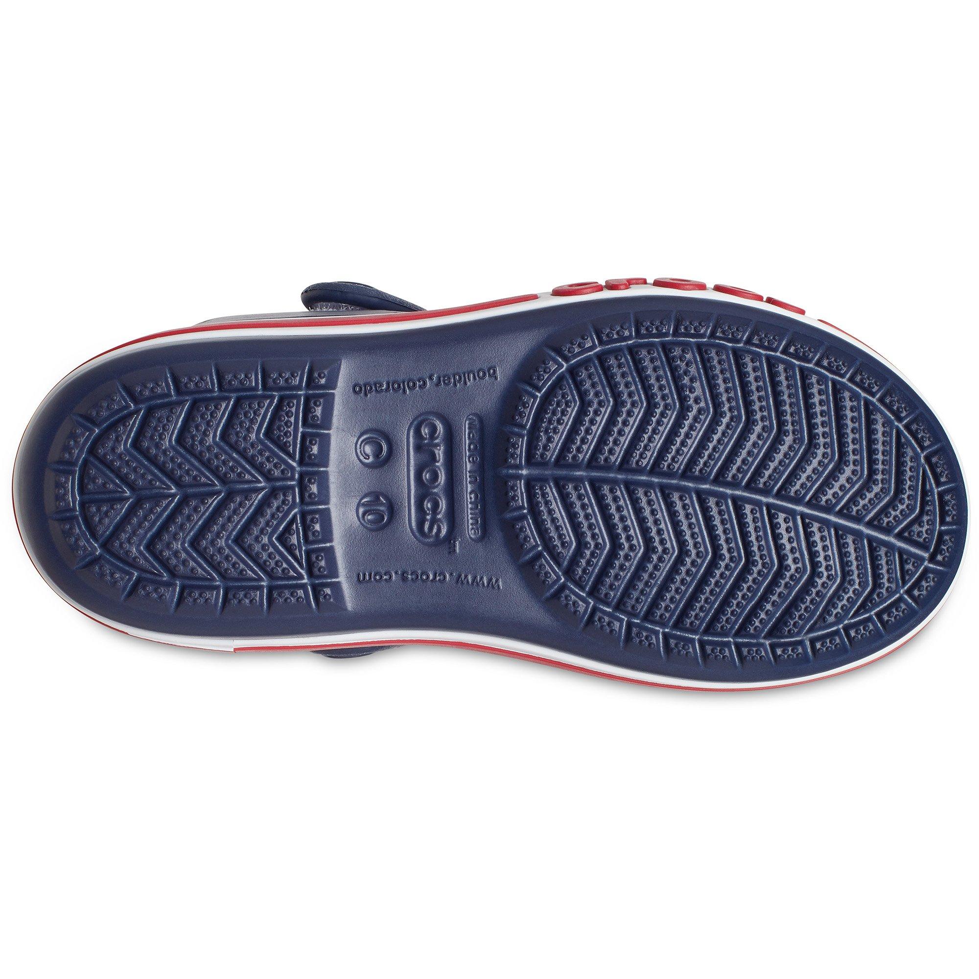 Navy/Pepper - Crocs - Bayaband Sandal Childrens - 4