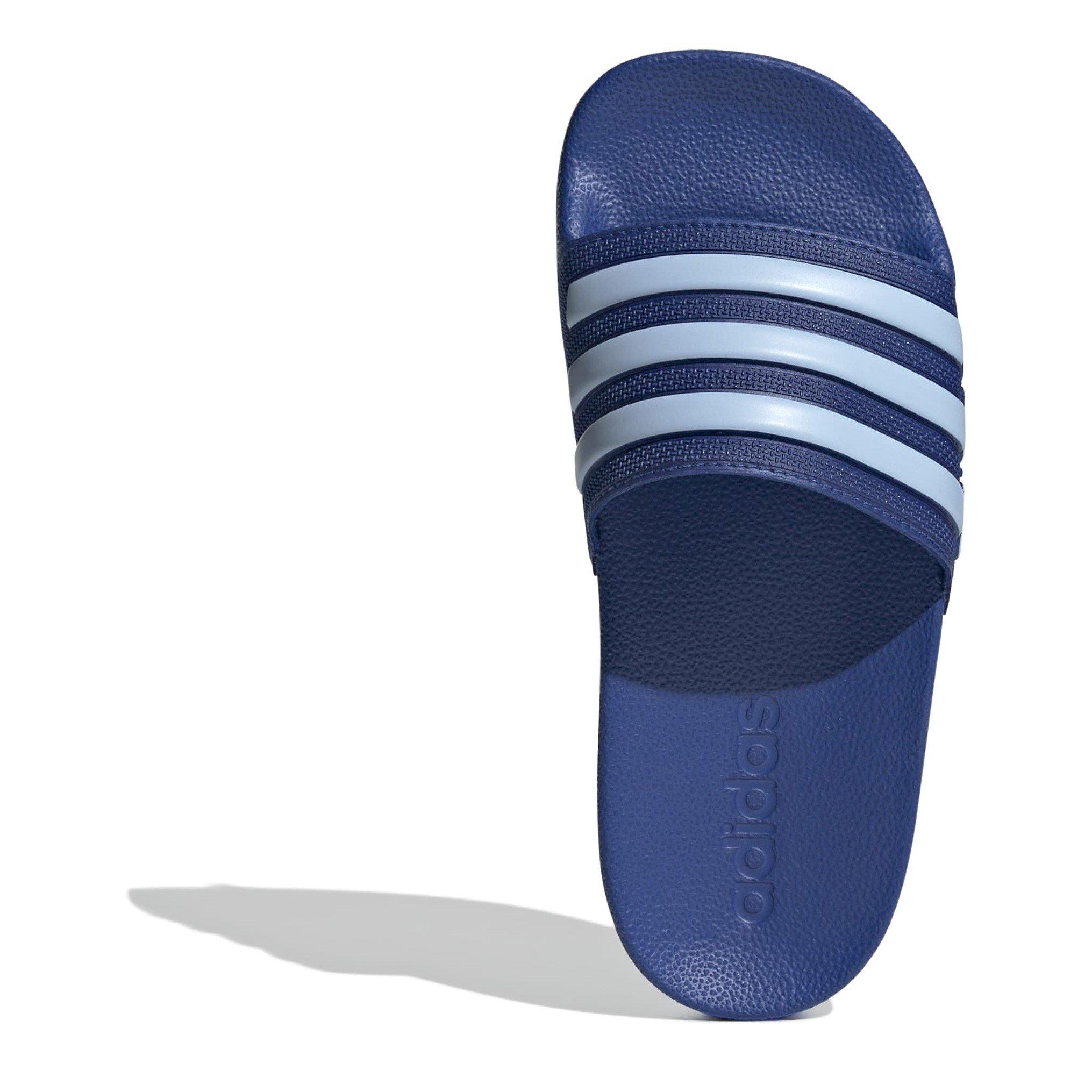 Royal/Glow Blue - adidas - Adilette Shower Childrens Slides - 5