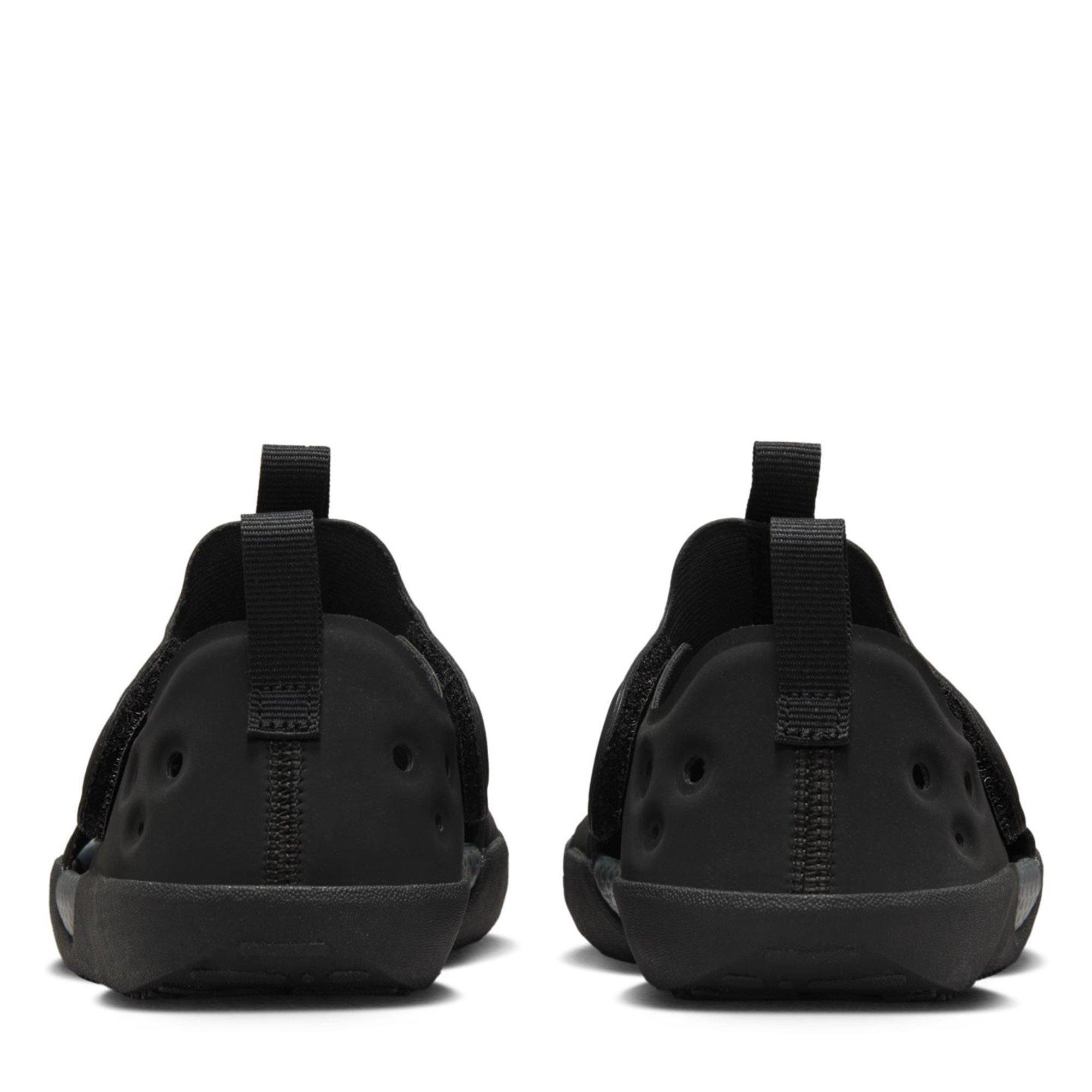 Blk/Wht-Anthra - Nike - Sunray Protect 4 Childrens Sandals - 6