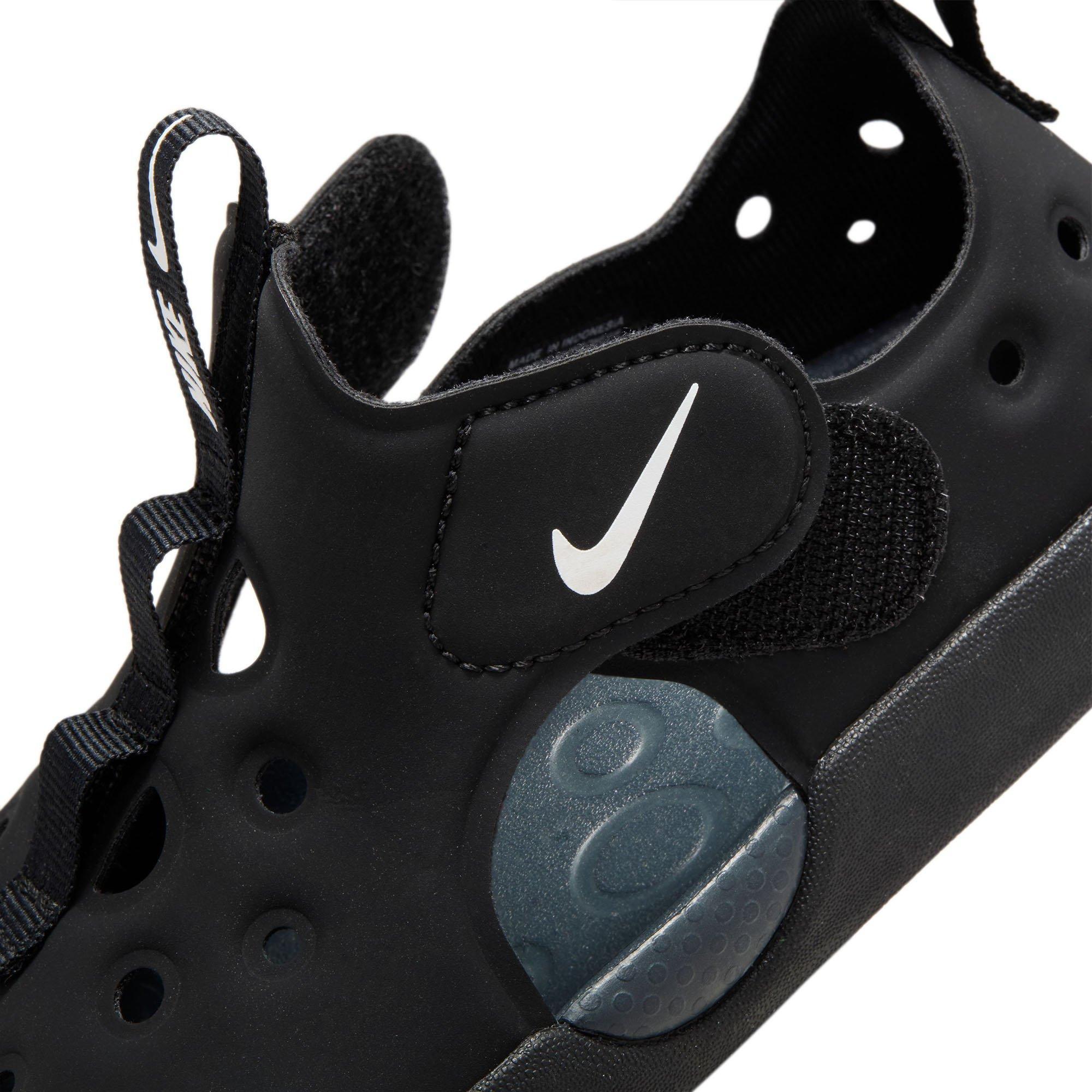 Blk/Wht-Anthra - Nike - Sunray Protect 4 Childrens Sandals - 8