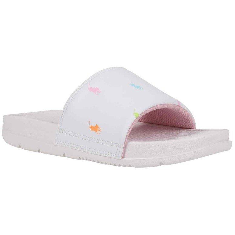 Polo Ralph Lauren  White/ Kids' Pool Sliders - 1 (32)