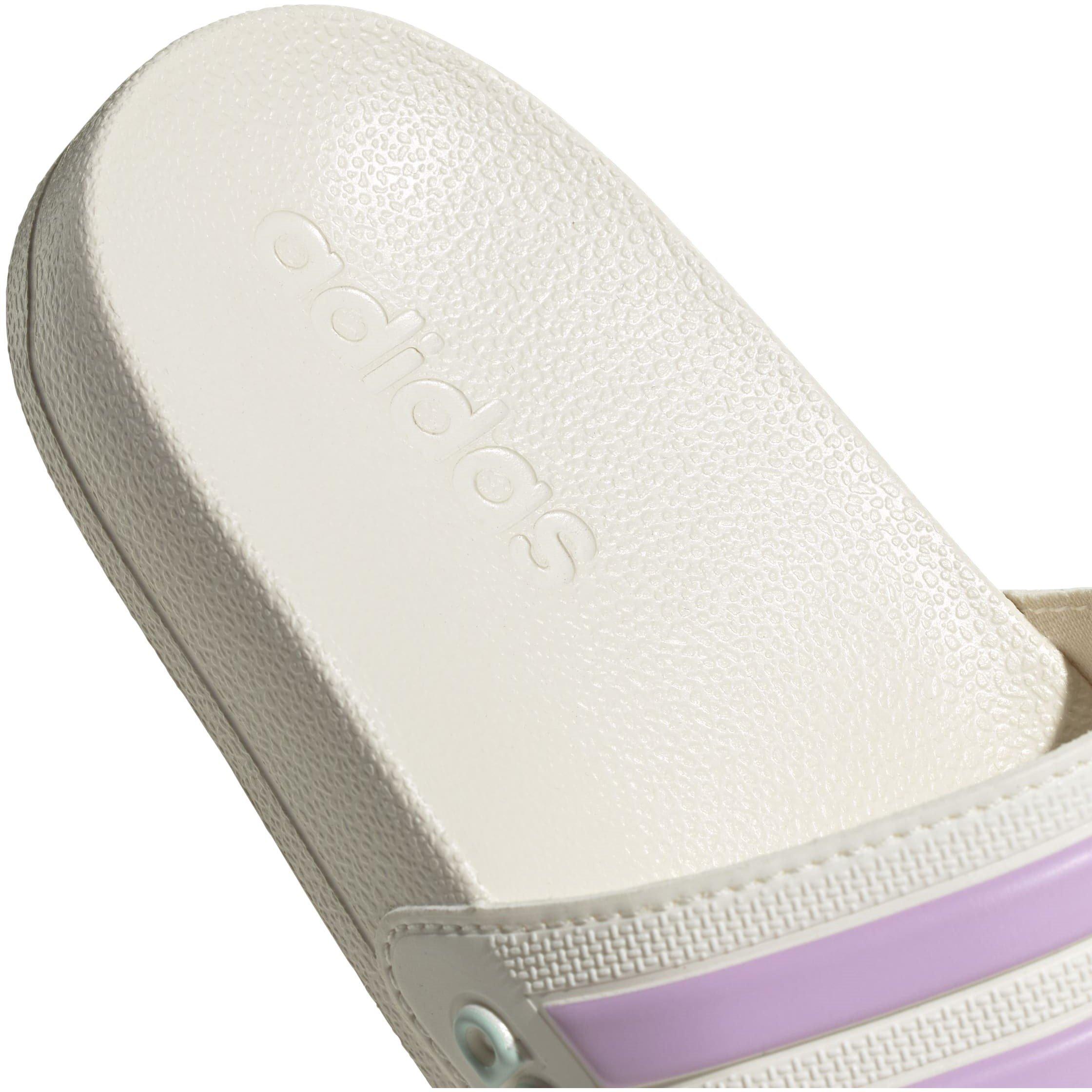 Wht/Lilac/Mint - adidas - Adilette Shower Childrens Slides - 8