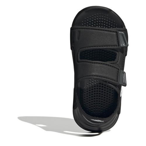 Blk/Wht/Greysix - adidas - AltaSwim Infants Sandals - 5