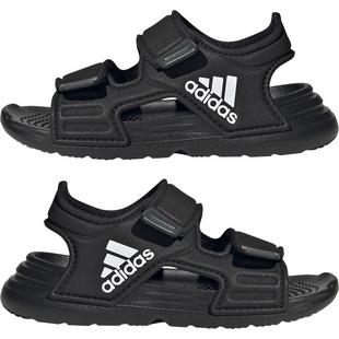 Blk/Wht/Greysix - adidas - AltaSwim Infants Sandals - 9