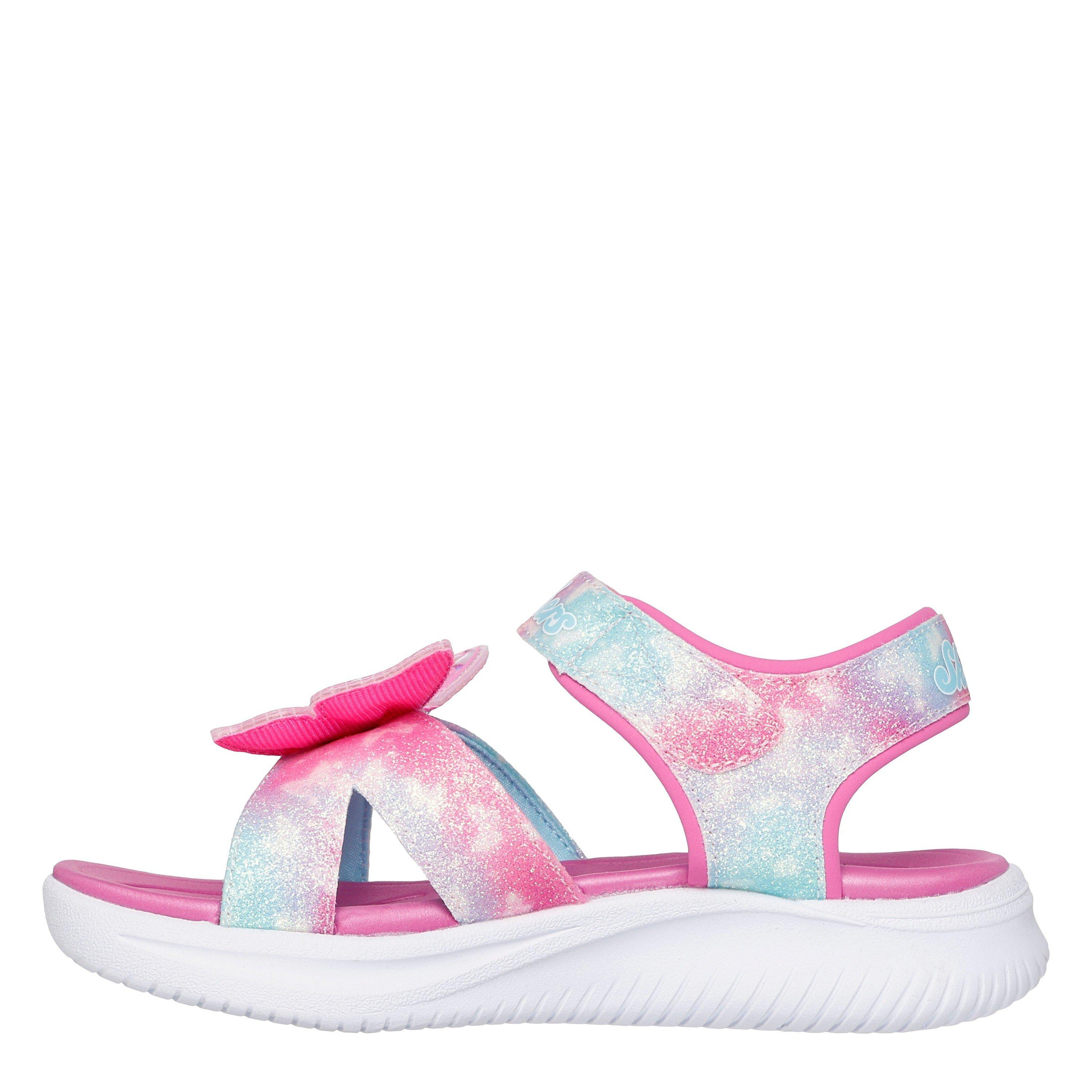 Roze Sparkle - Skechers - Kids' Flat Sandals - 2
