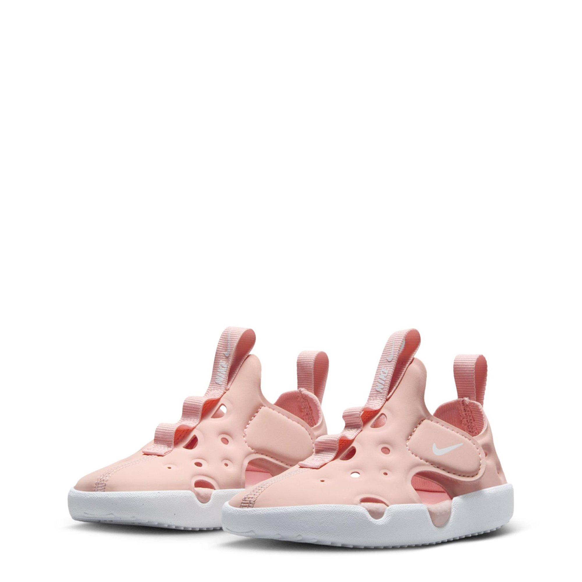 Echo Pink/White - Nike - Sunray Protect 4 Infants Sandals - 5