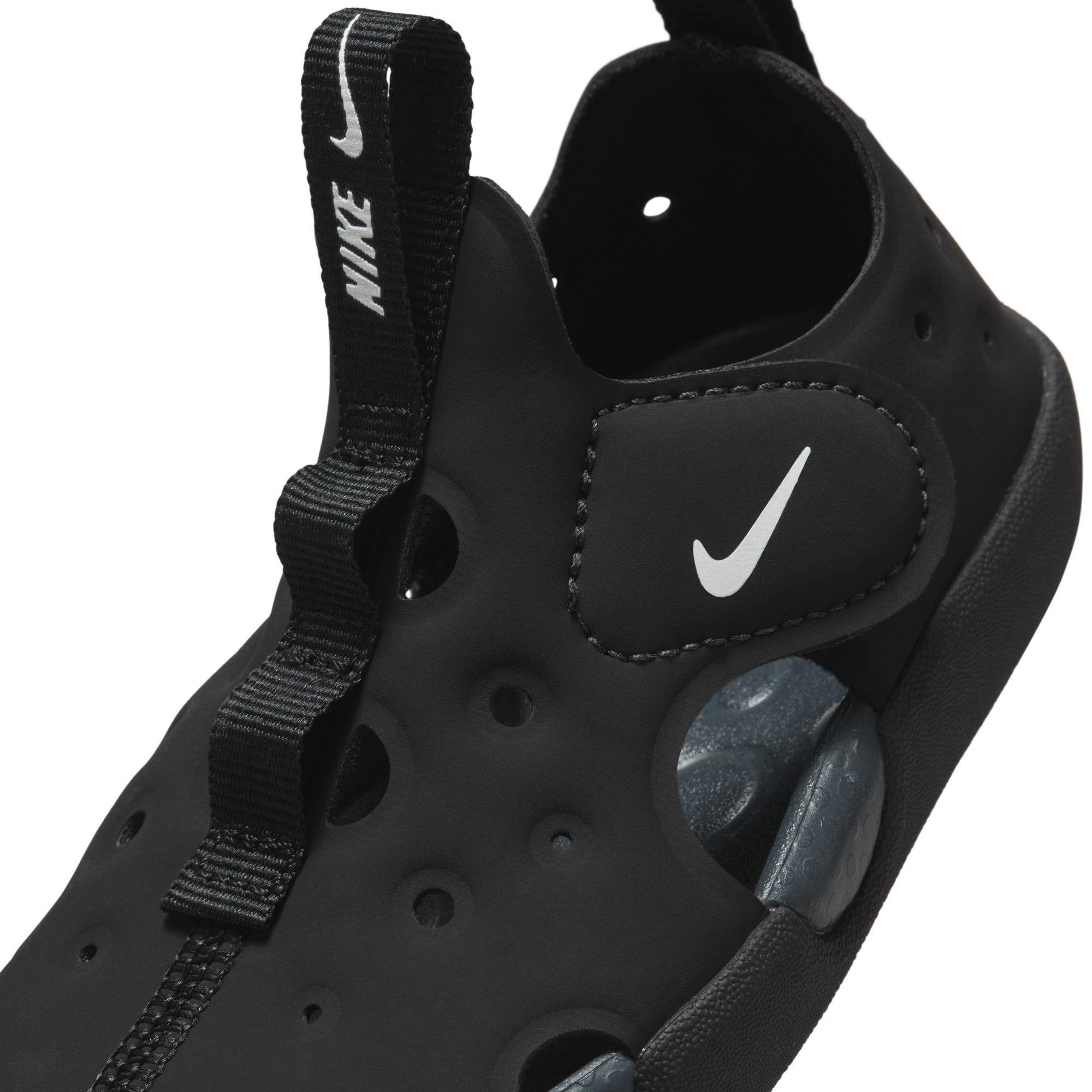 Blk/Wht-Anthra - Nike - Sunray Protect 4 Infants Sandals - 7