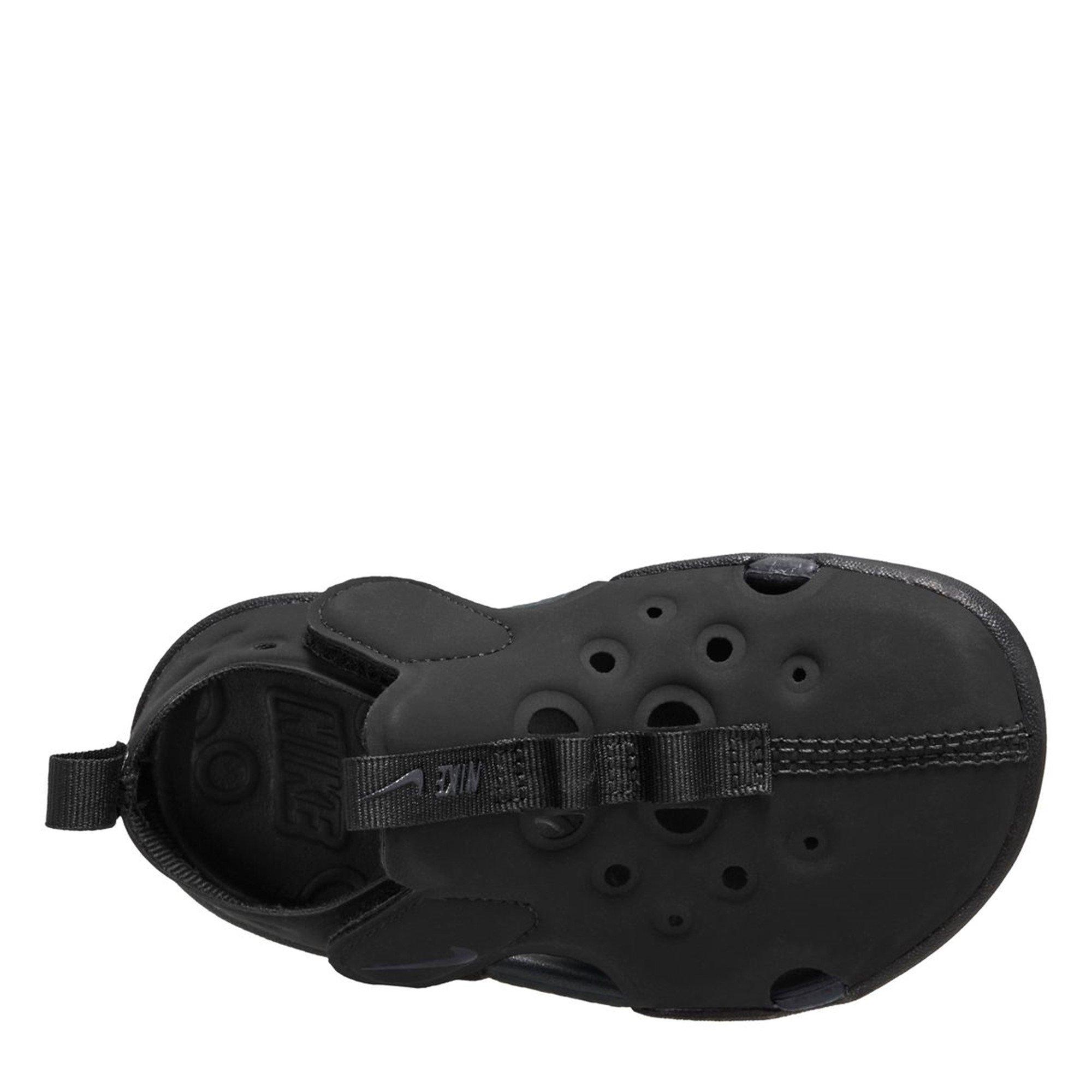 Blk/Wht-Anthra - Nike - Sunray Protect 4 Infants Sandals - 9