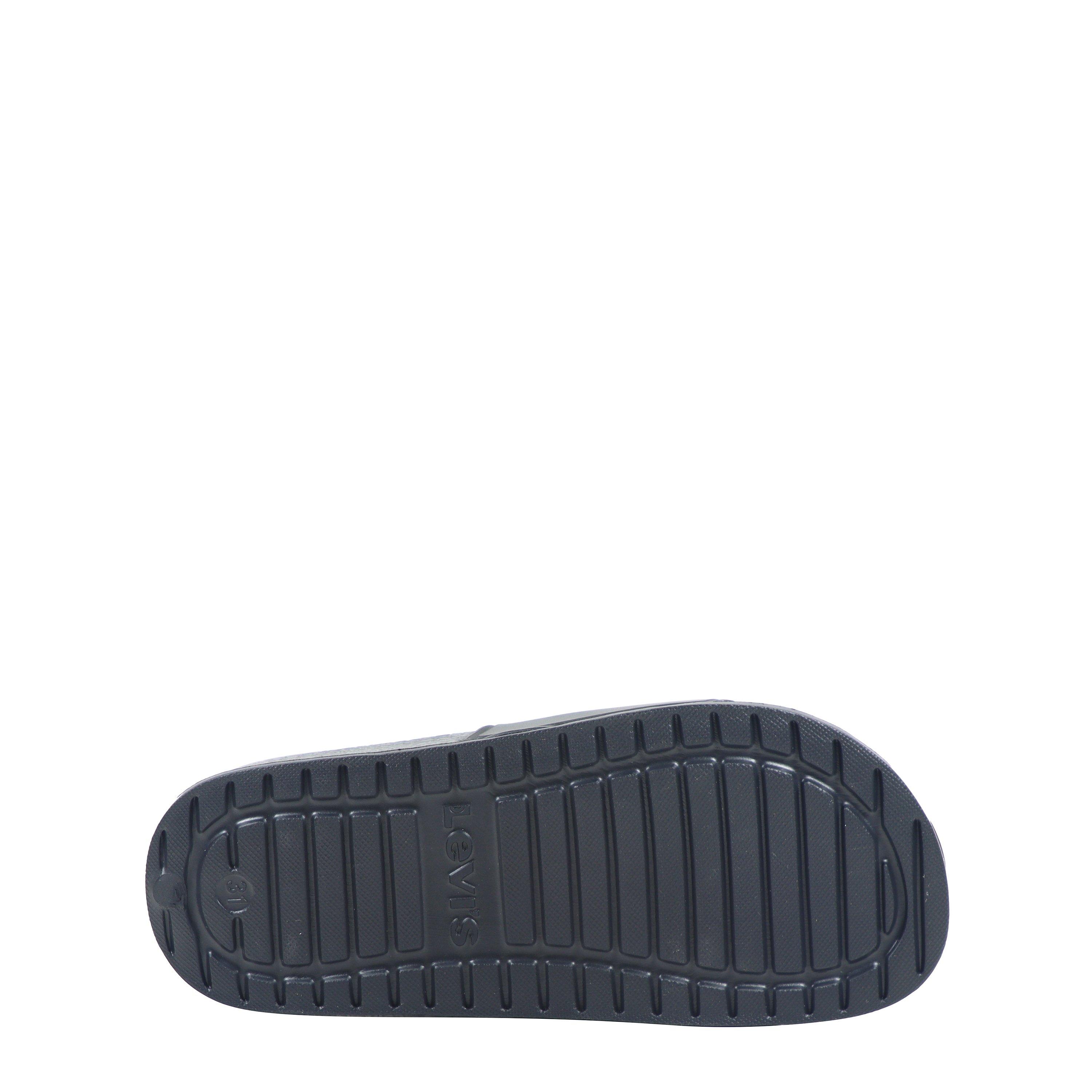 Black 0003 - Levis - Unisex Kids June Pool Sliders - 6