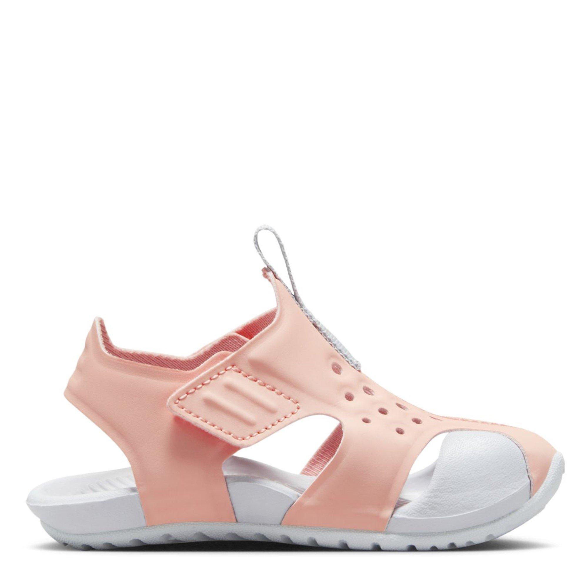 Orange/Platinum - Nike - Sunray Protect 2 Infants Sandals - 1