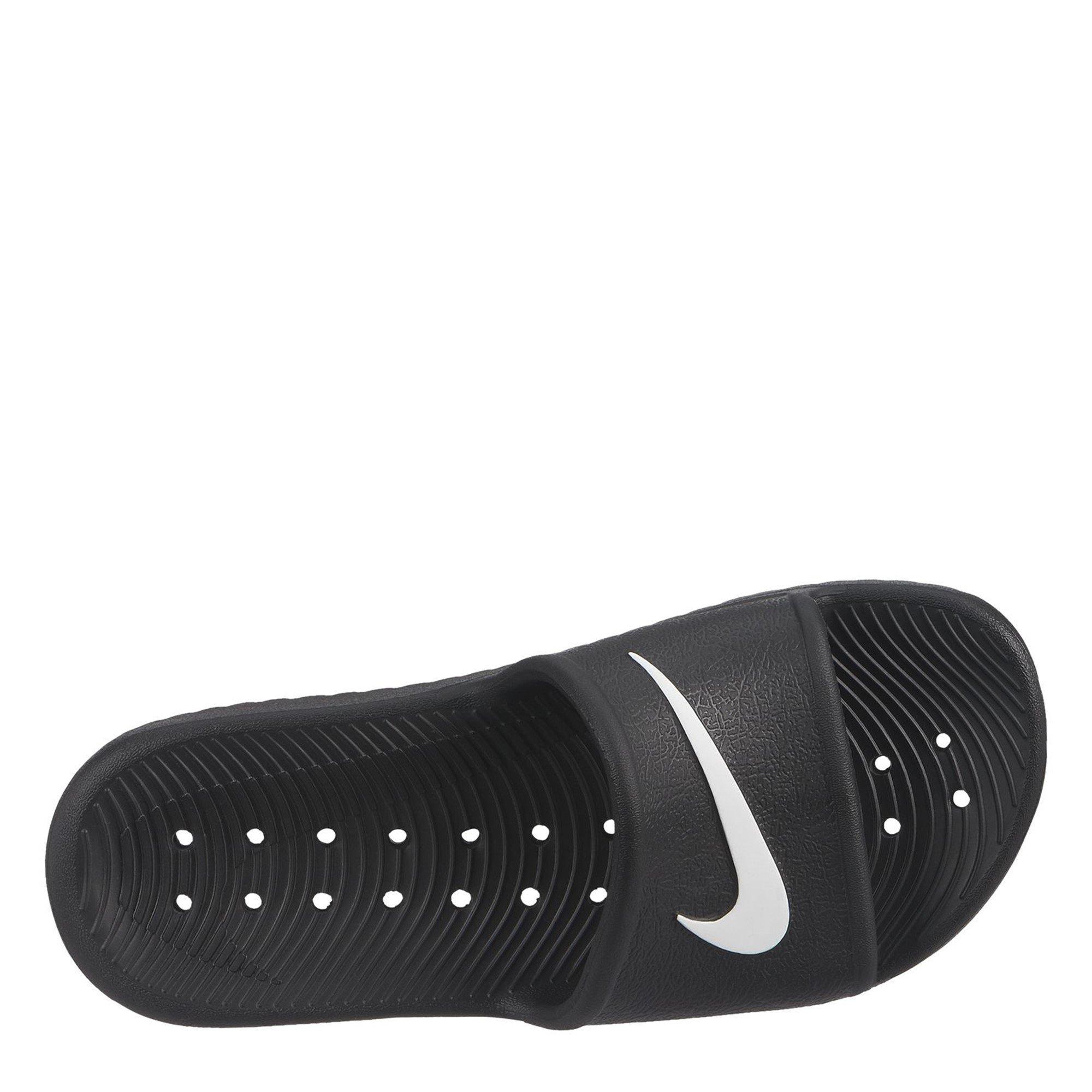 Schwarz/Weiß - Nike - Kawa Childrens Shower Sliders - 5