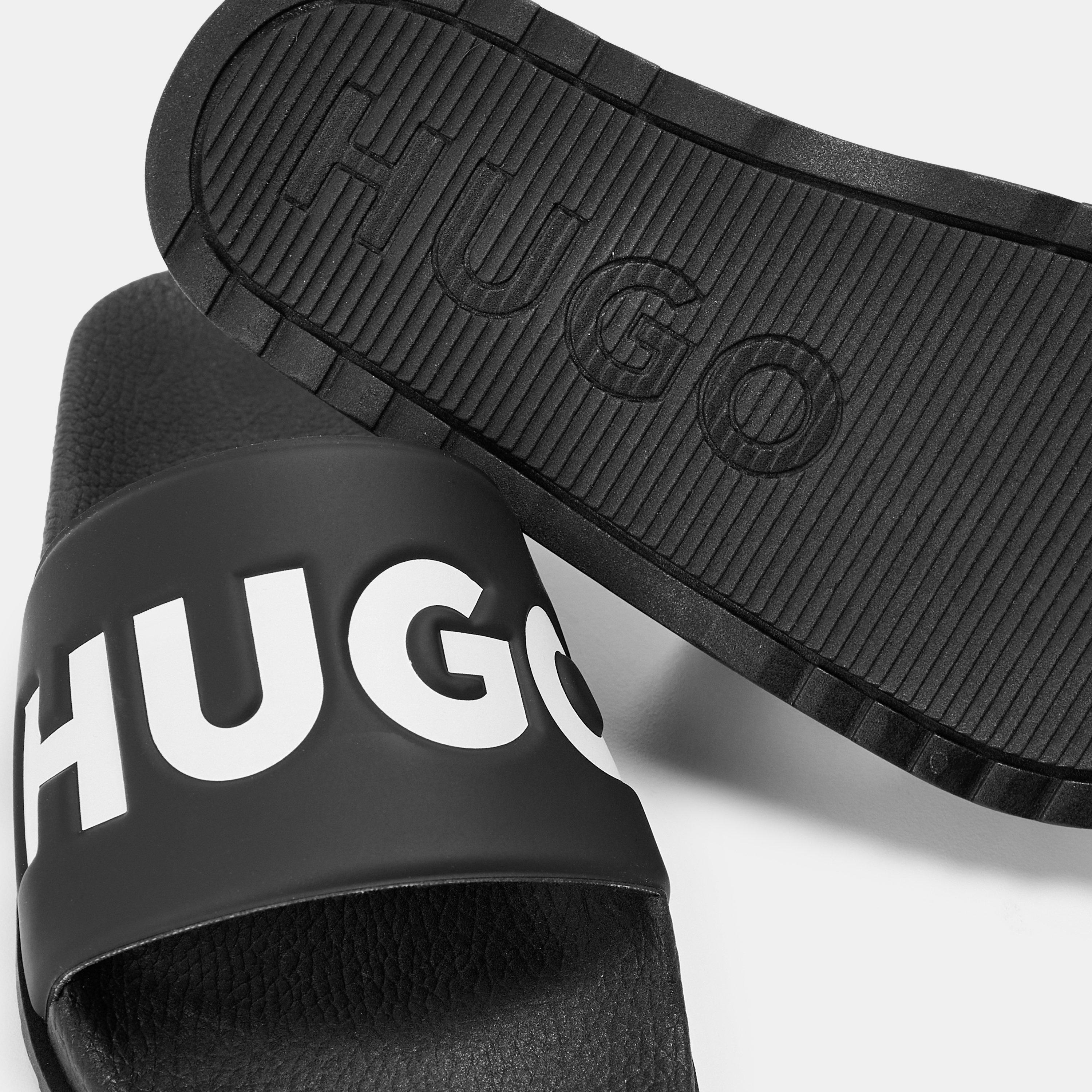 Negro - Hugo - Kids' Match It Pool Sliders - 3