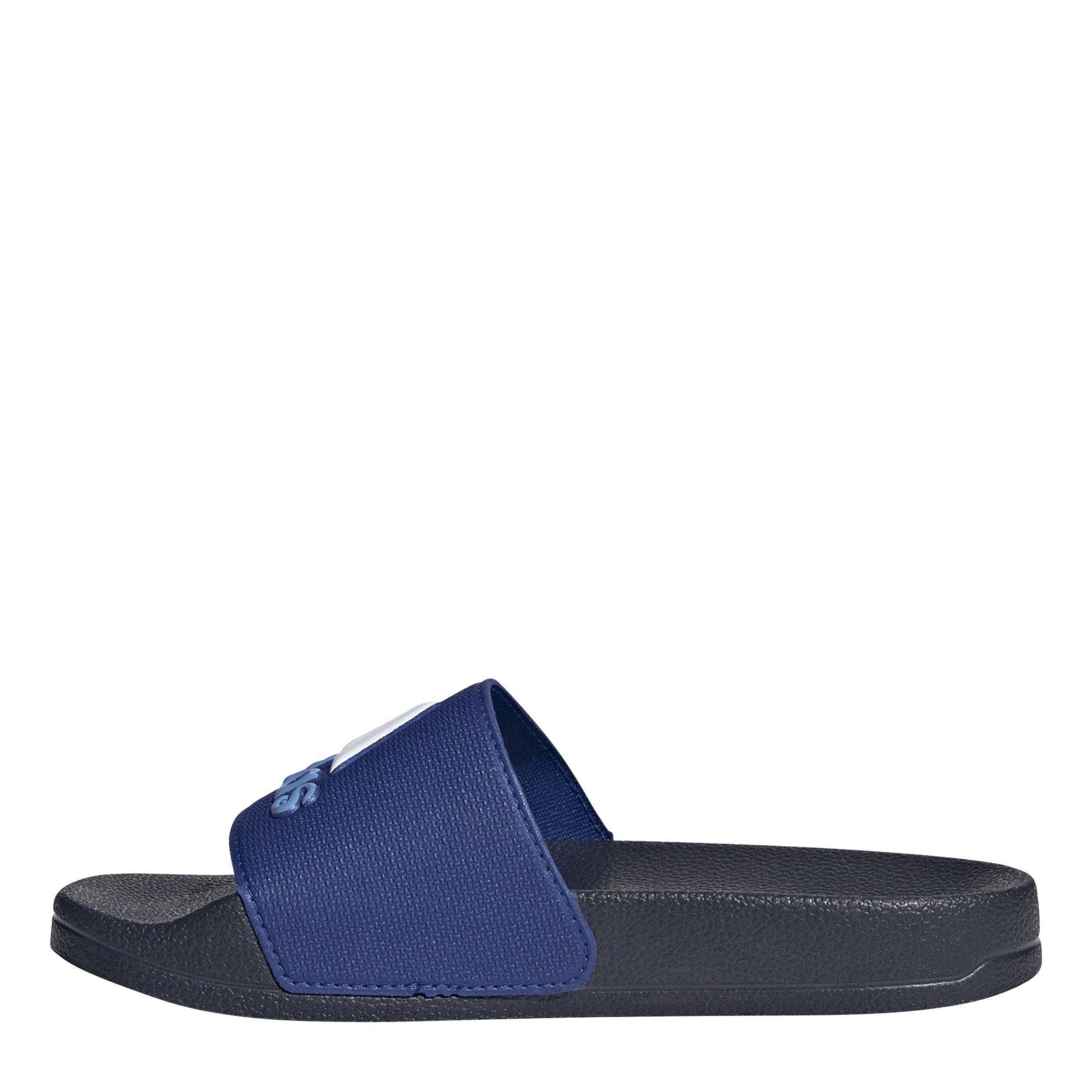 Blue/Wht/Ink - adidas - Adilette Shower K Sliders Unisex Kids - 2