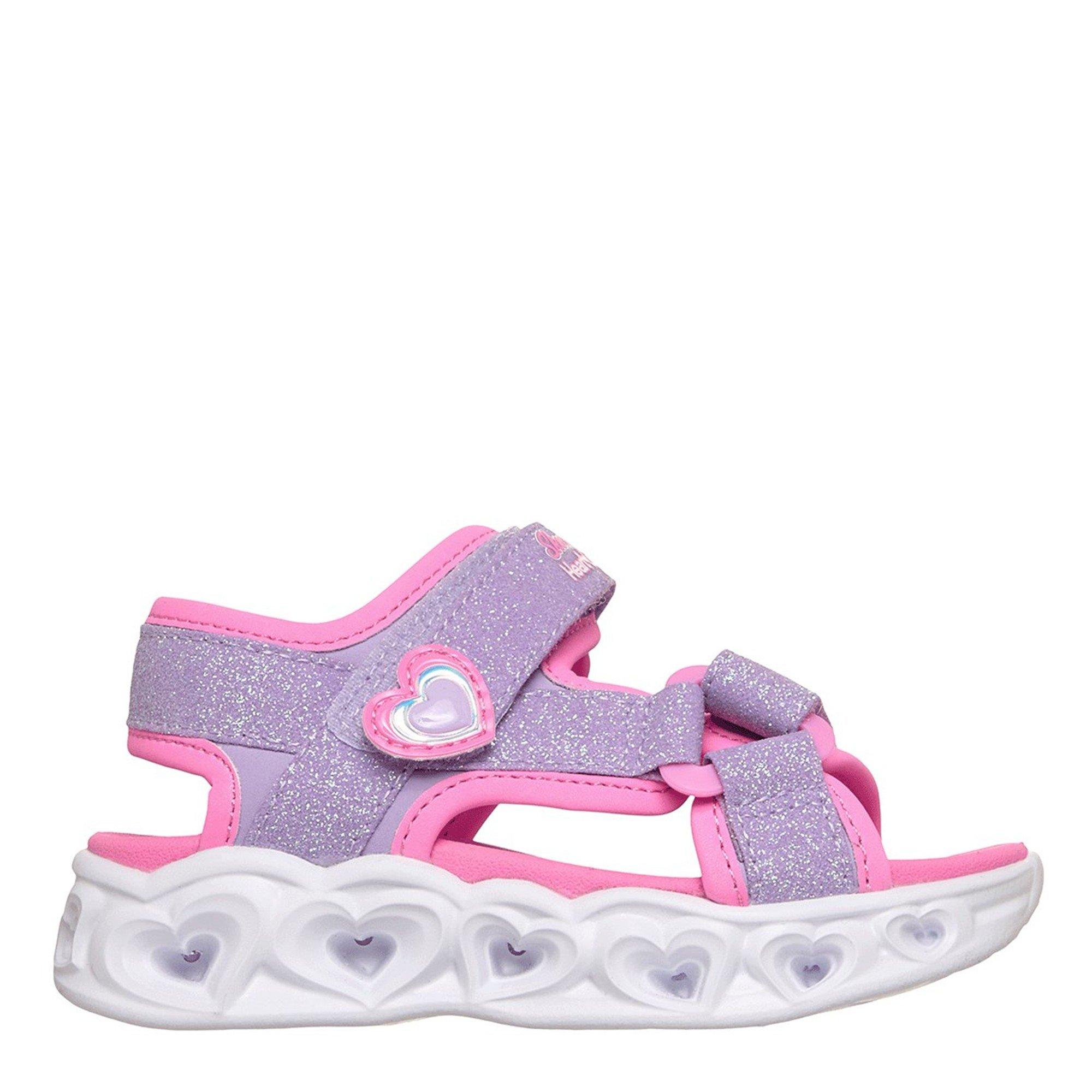 Skechers  Kids' Flat Sandals - Lavender/Pink - C4 (21)