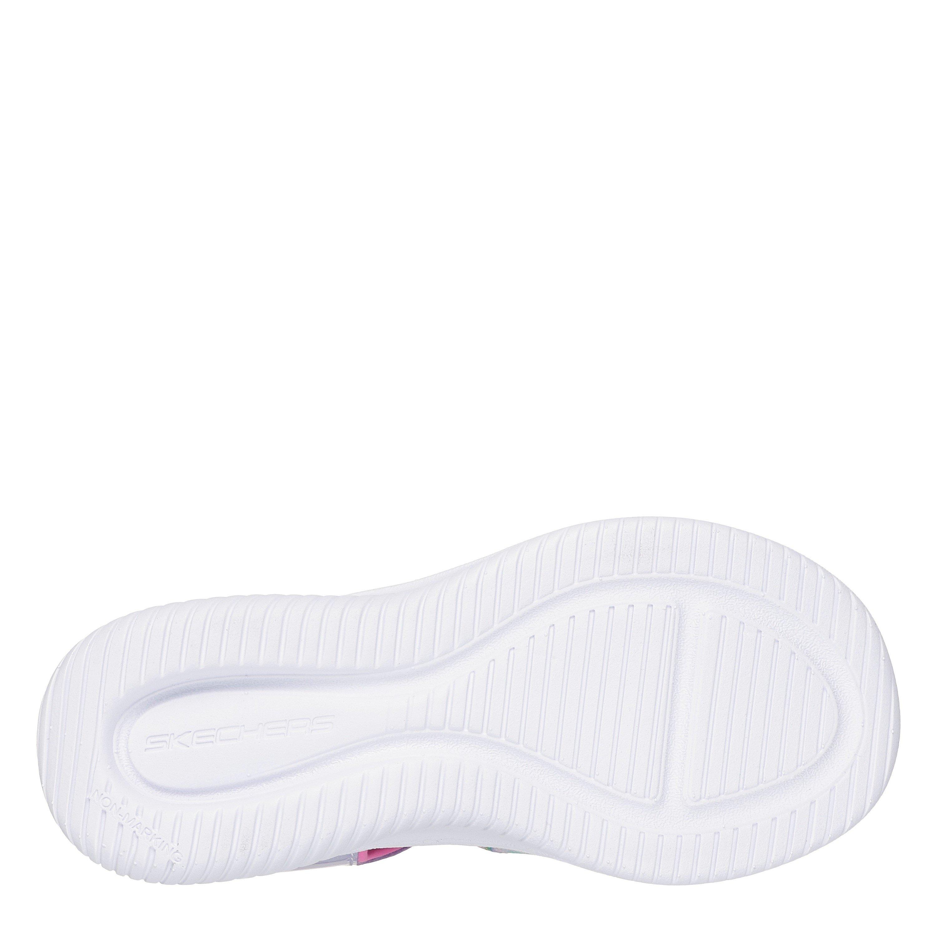 Lavender/Multi - Skechers - Friendship Bracelet Theme Sandal Flat Sandals Girls - 4