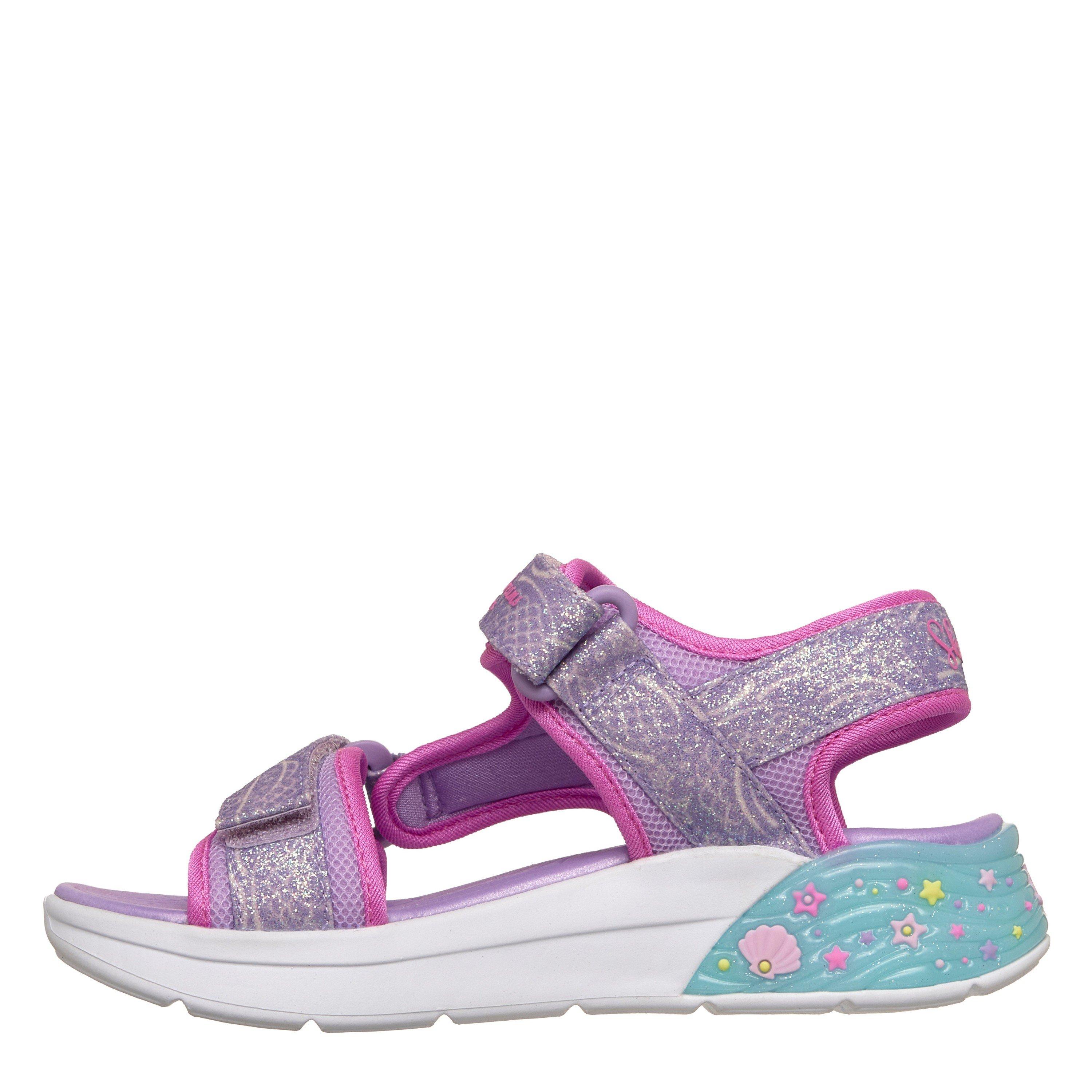 Lavendel/Multi - Skechers - Kids' Flat Sandals - 2