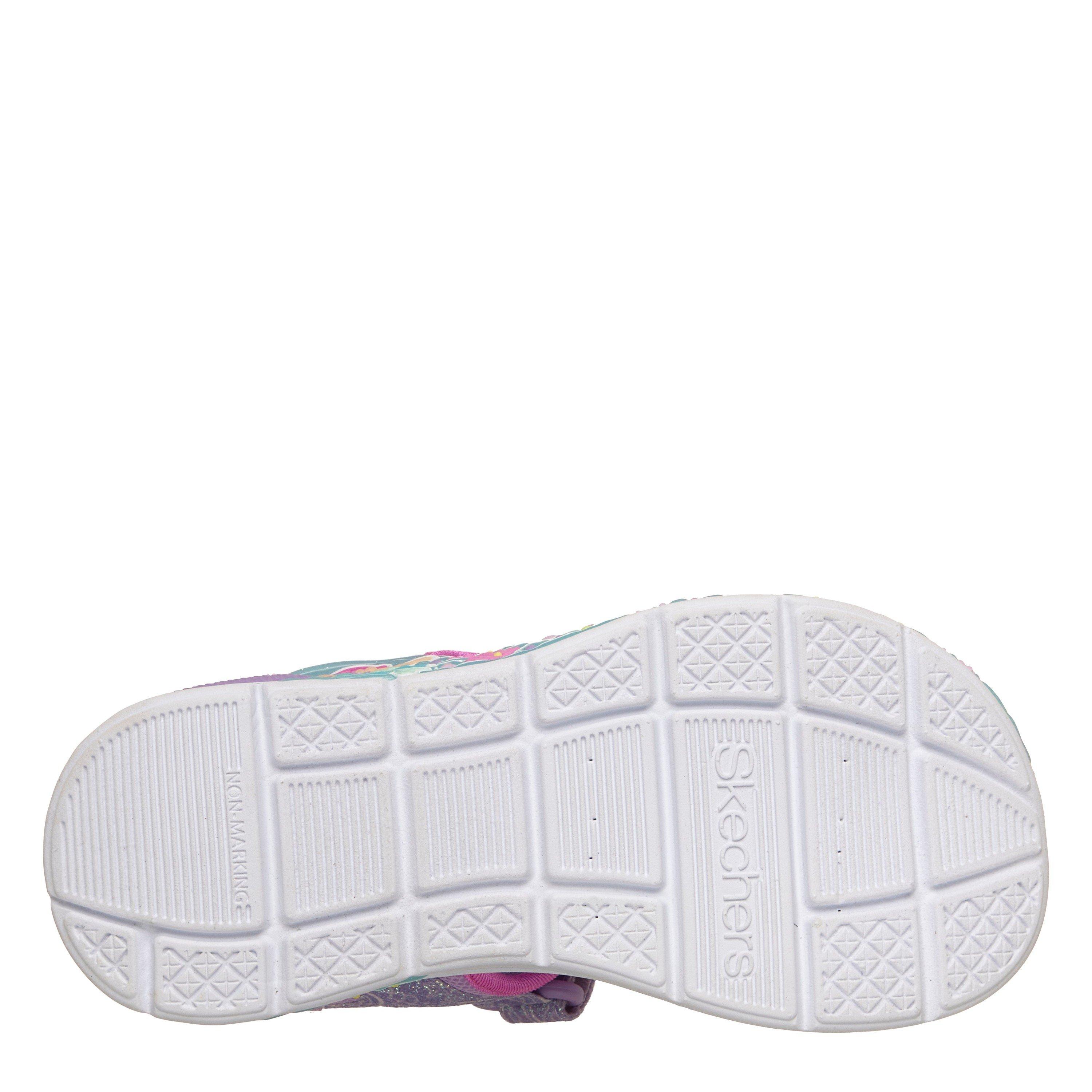Lavendel/Multi - Skechers - Kids' Flat Sandals - 5