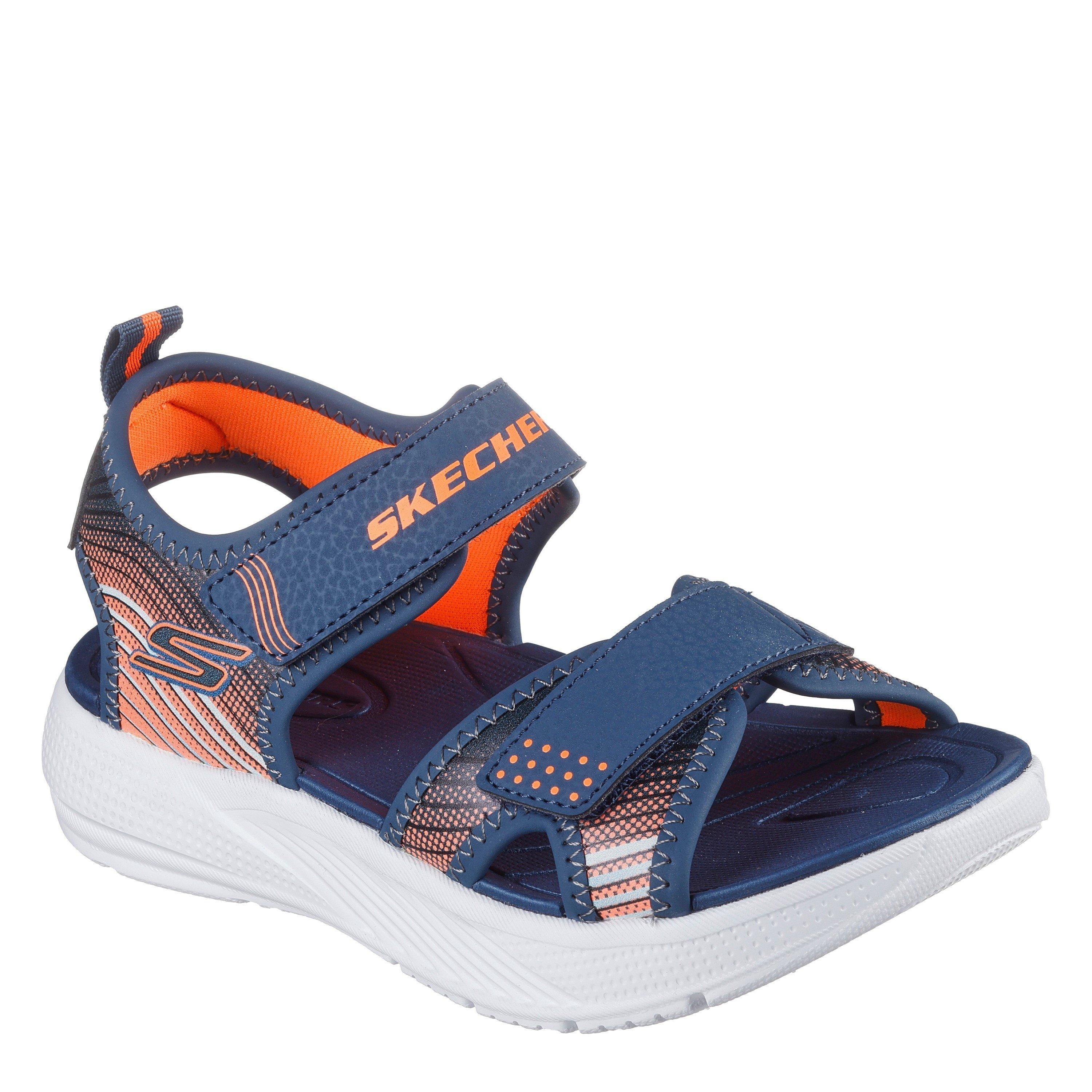 Skechers Lightweight Sandal W Linear Details Flat Sandals Boys