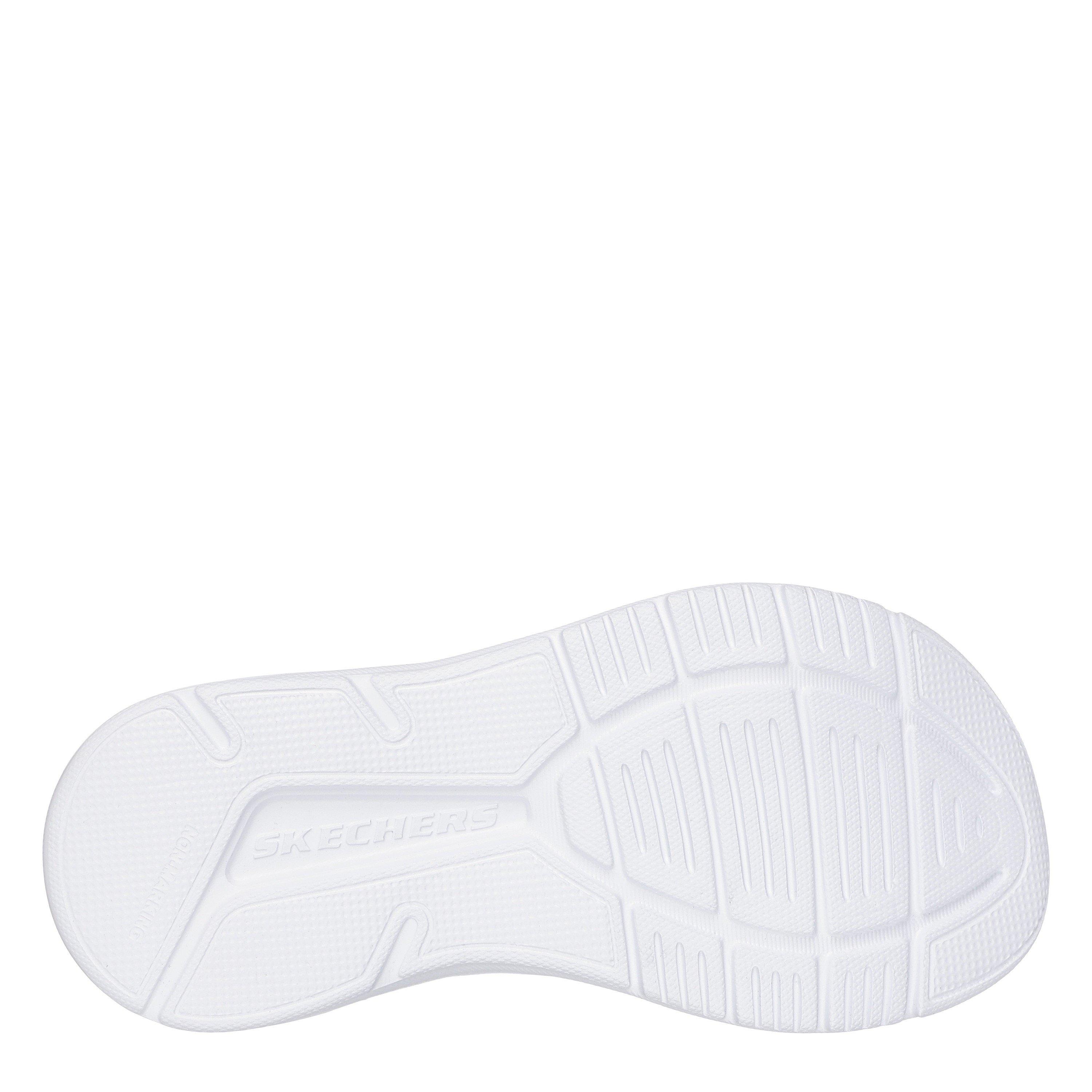 Navy/Orange - Skechers - Lightweight Sandal W Linear Details Flat Sandals Boys - 4