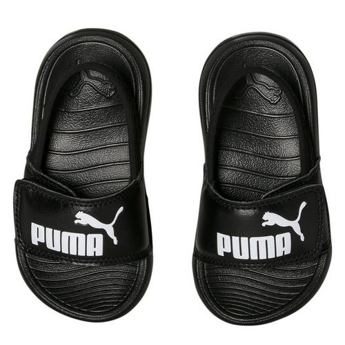 Puma Blk/White - Puma - Popcat 20 Backstrap Infants Sandals - 6