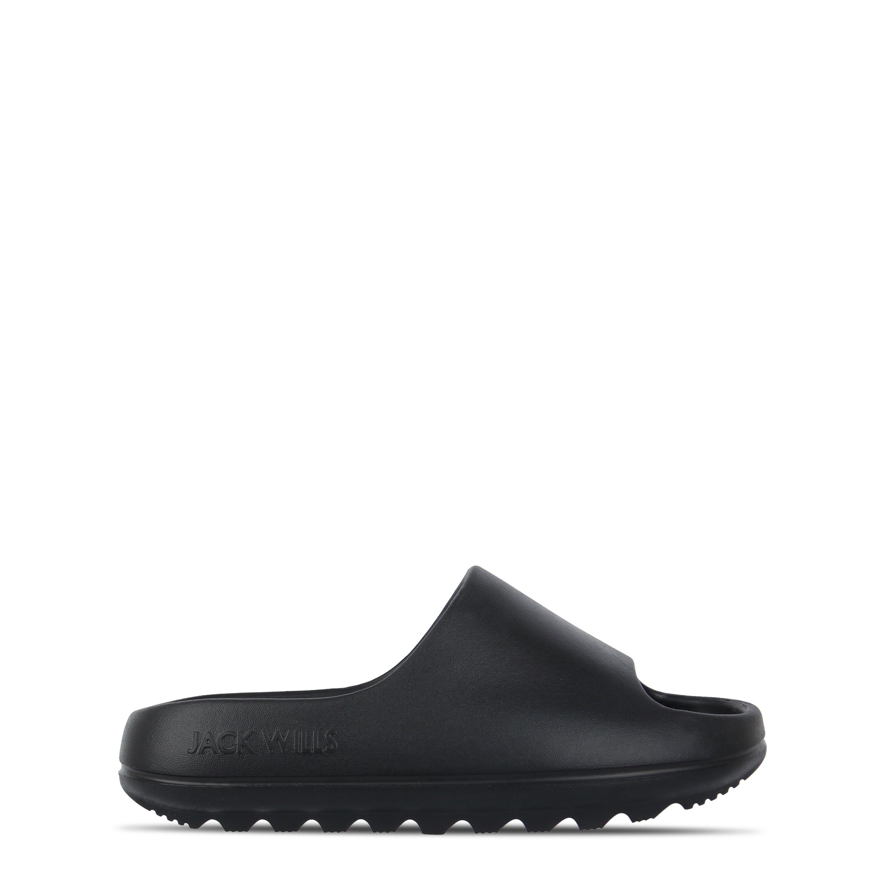 Jack Wills Boys Chunky Sliders Childrens - Black - C12 (30.5)