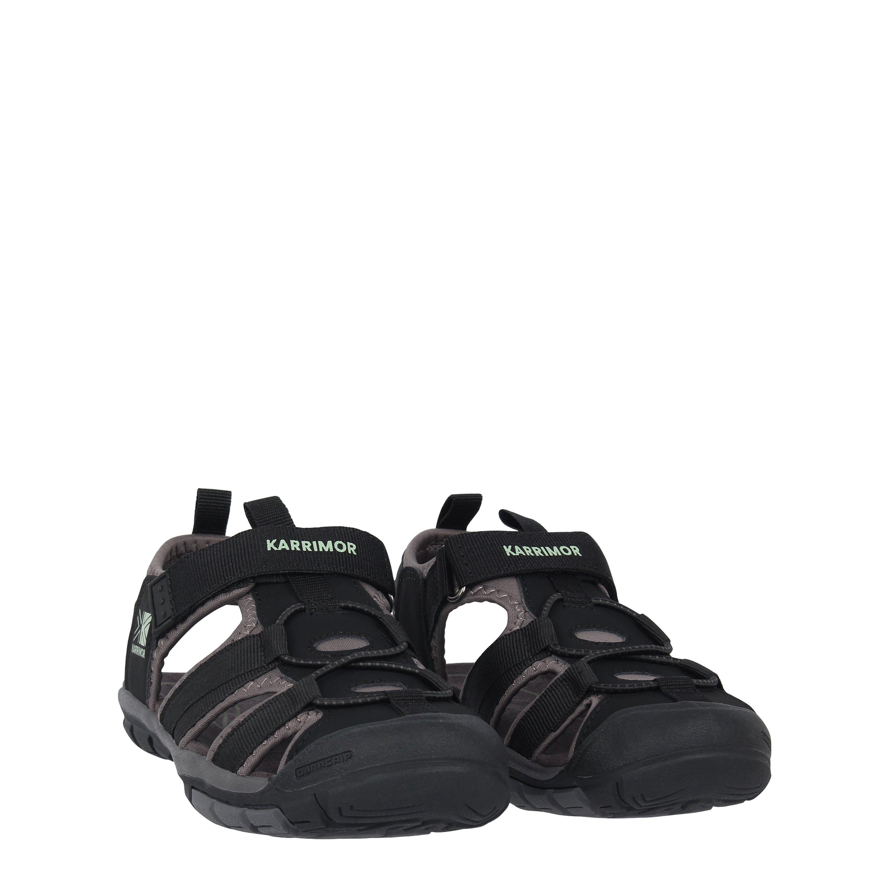 Black/Green - Karrimor - Ithaca Walking Sandals Childrens - 3