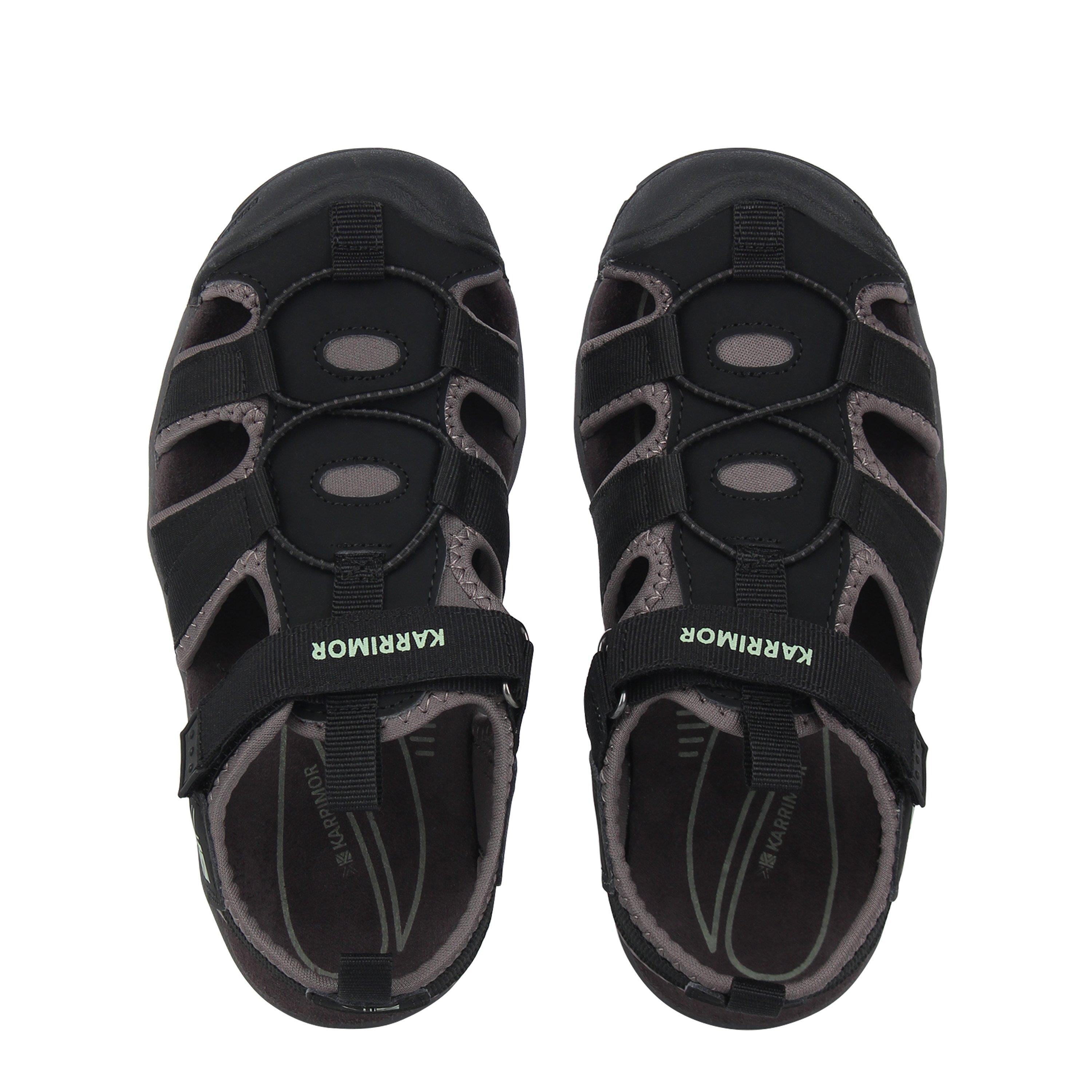Black/Green - Karrimor - Ithaca Walking Sandals Childrens - 5