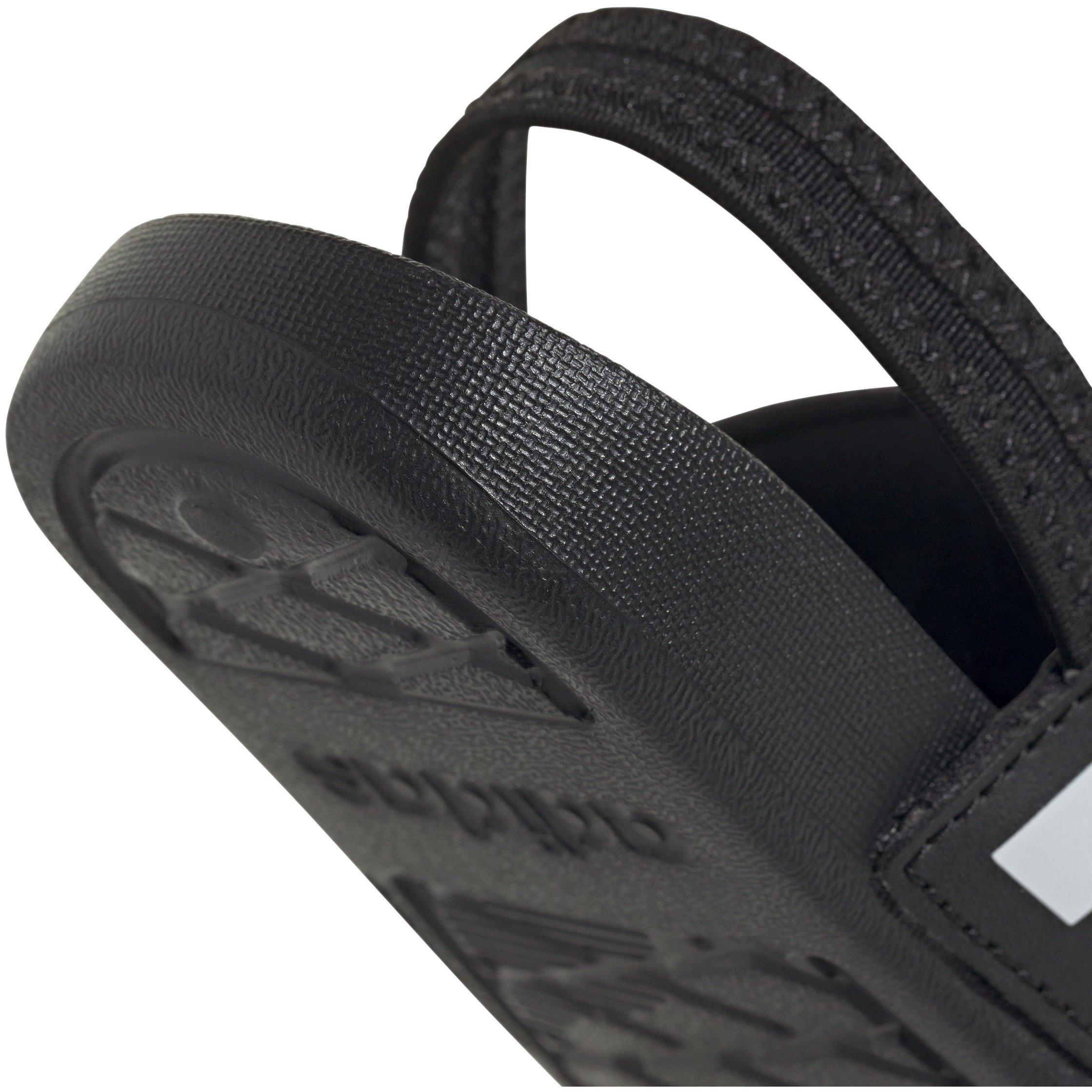 Black/White - adidas - Adilette Estrap Slides Infants - 7
