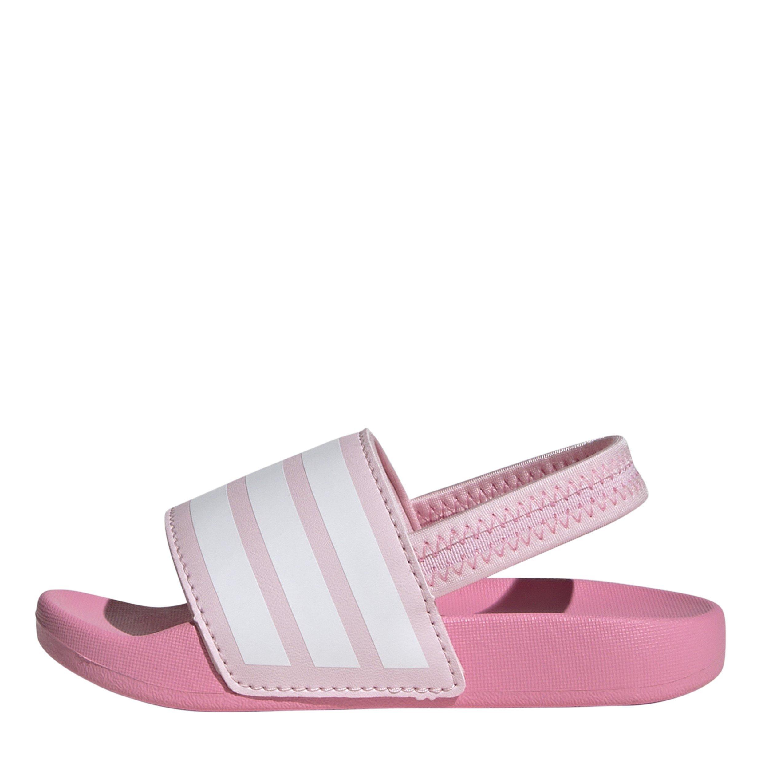 Rosa/Weiß - adidas - Adilette Estrap Slides Infants - 2