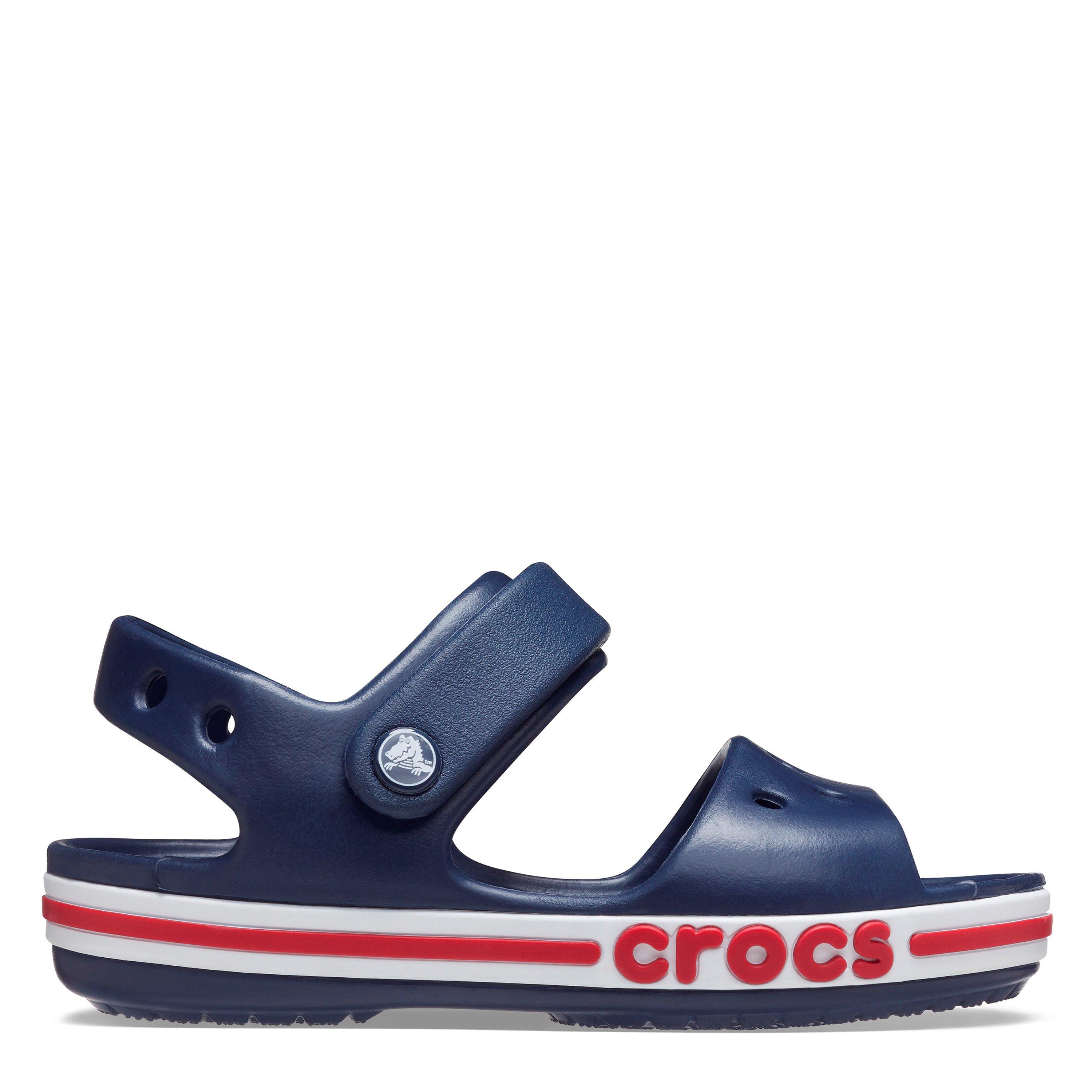 Navy/Pepper - Crocs - Bayaband Sandals Infants - 1