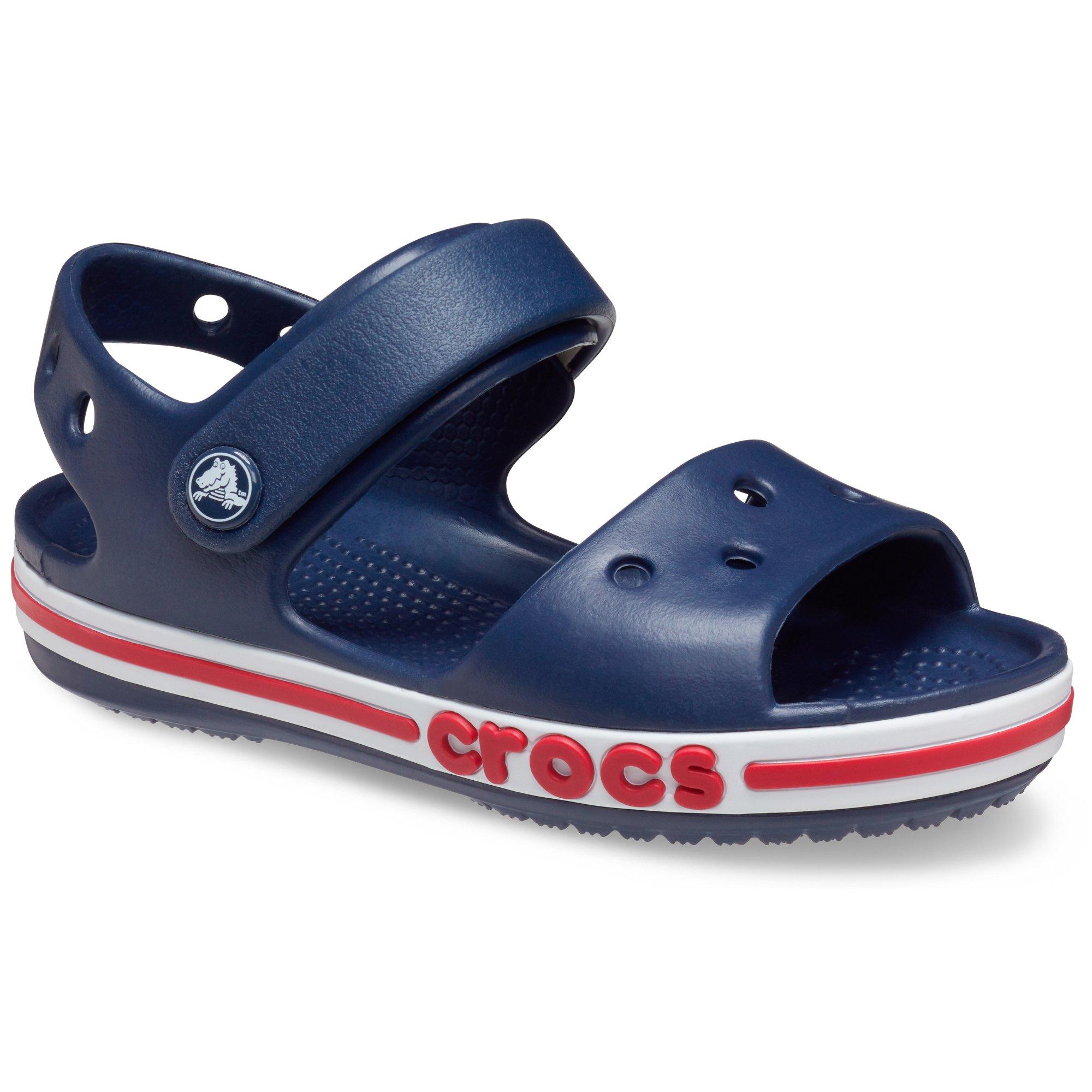 Navy/Pepper - Crocs - Bayaband Sandals Infants - 3