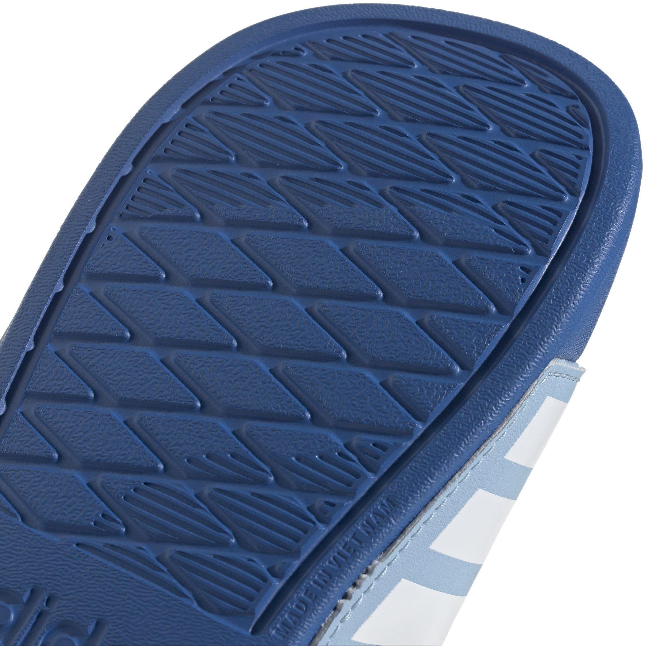 Sky/White - adidas - Adilette Estrap Slides Kids - 7