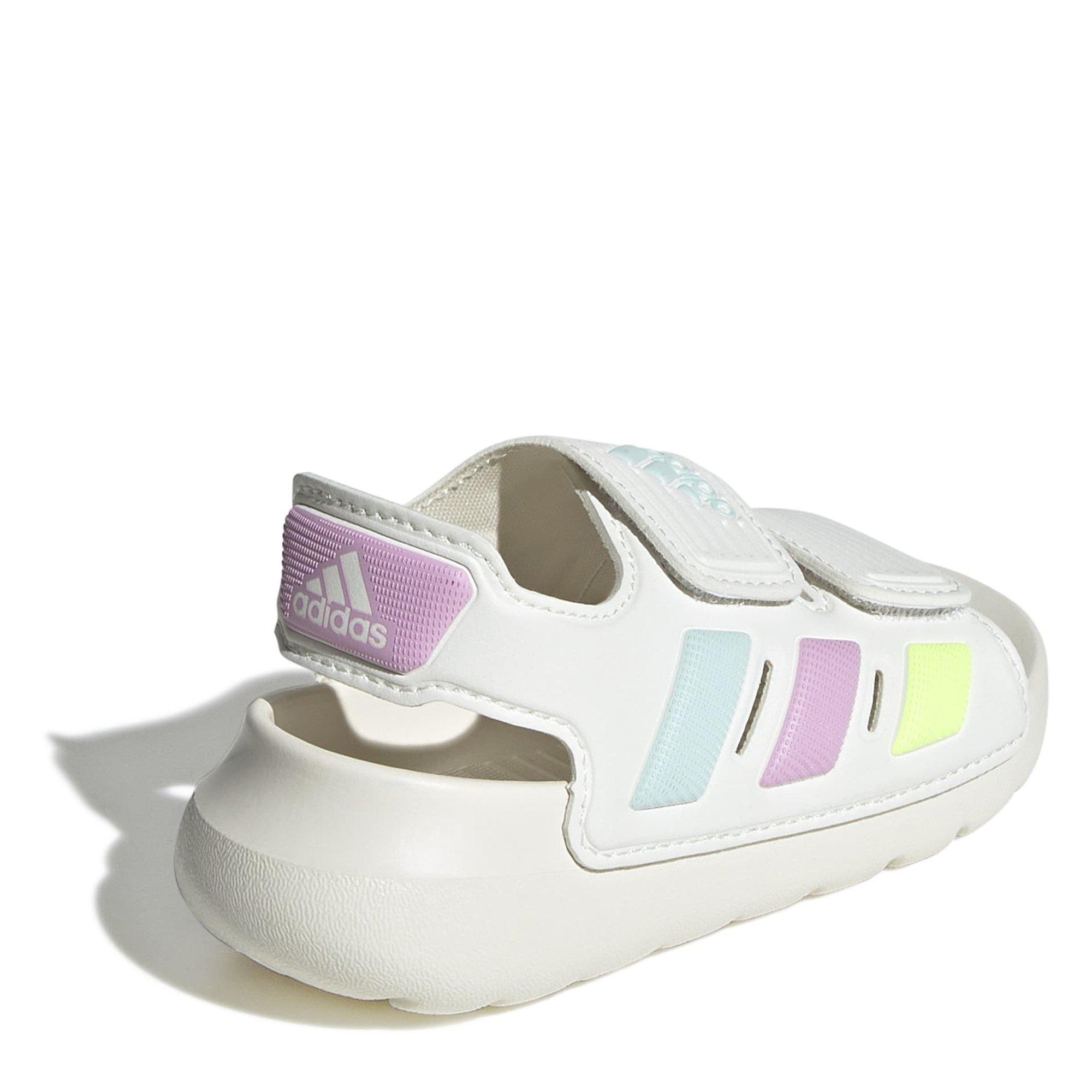 Wit/Roze - adidas - Altaswim 2.0 I Sliders Boys - 4