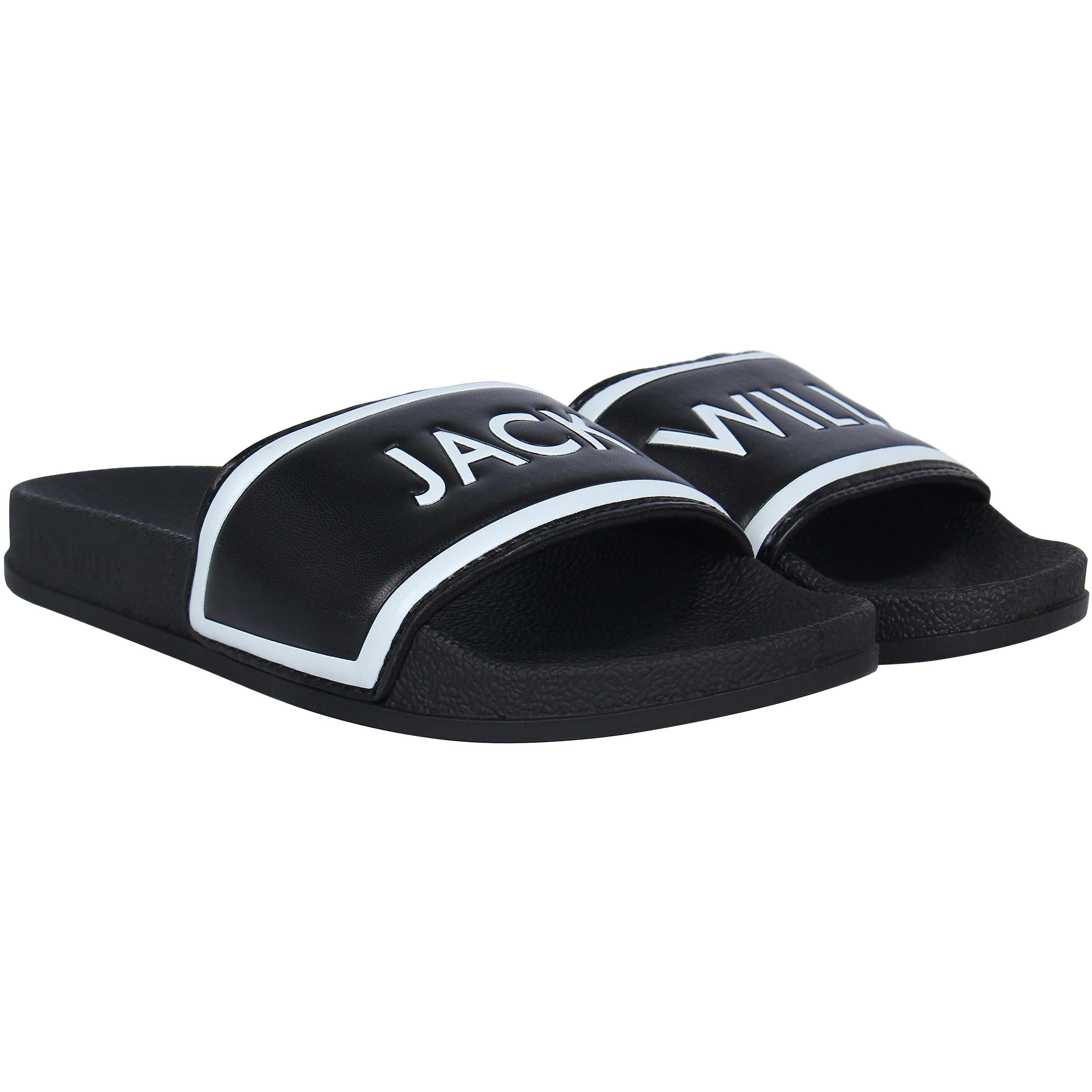 Black - Jack Wills - Harvey Sliders Childrens - 5