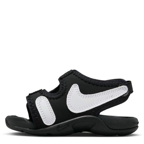Black/White - Nike - Sunray Adjust 6 Infants Shoes - 2